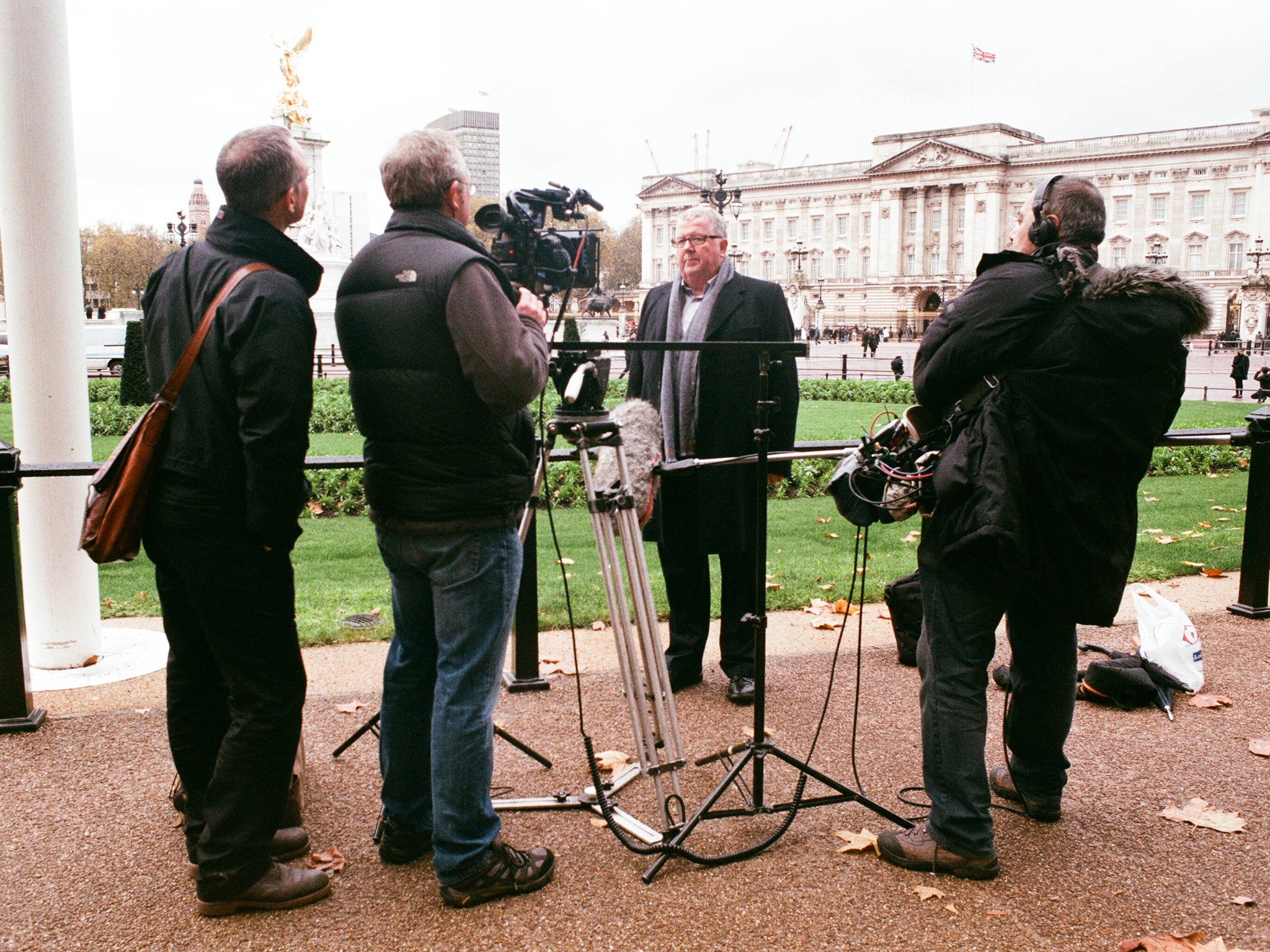 Firm ground: Steve Hewlett presented ‘Reinventing the Royals’