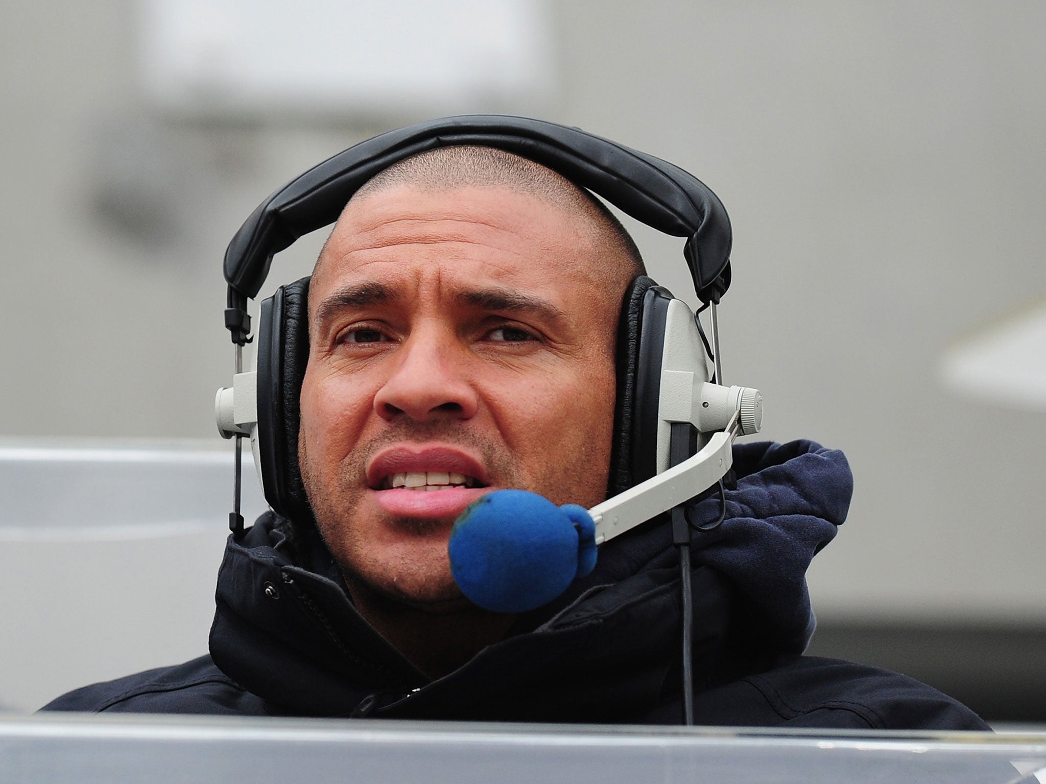 Ex-footballer turned pundit Stan Collymore