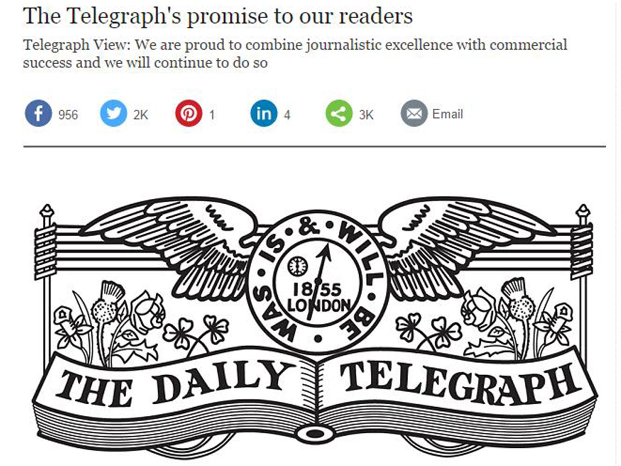 The editorial published on Thursday