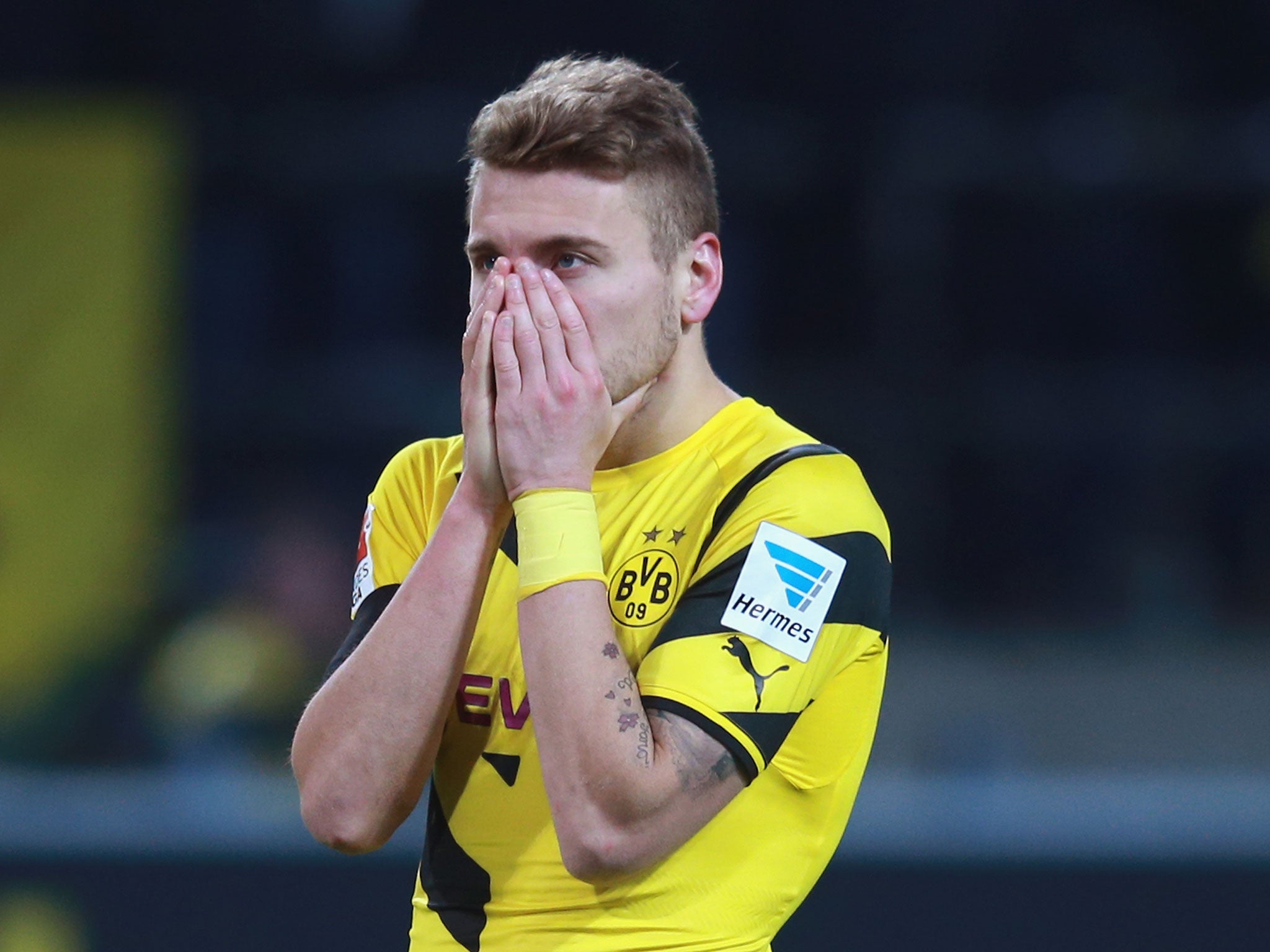 Borussia Dortmund striker Ciro Immobile