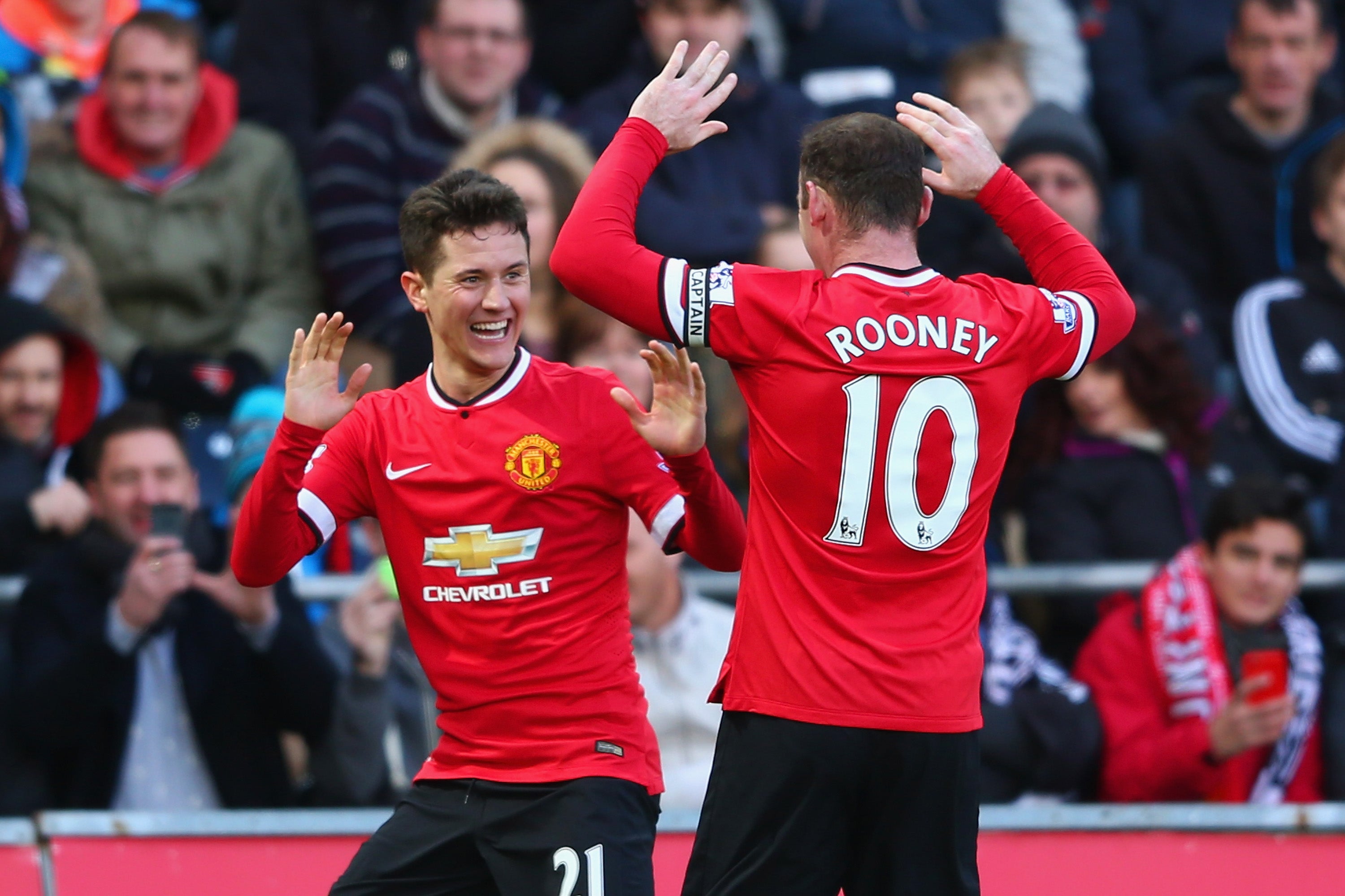 Ander Herrera put Manchester United ahead