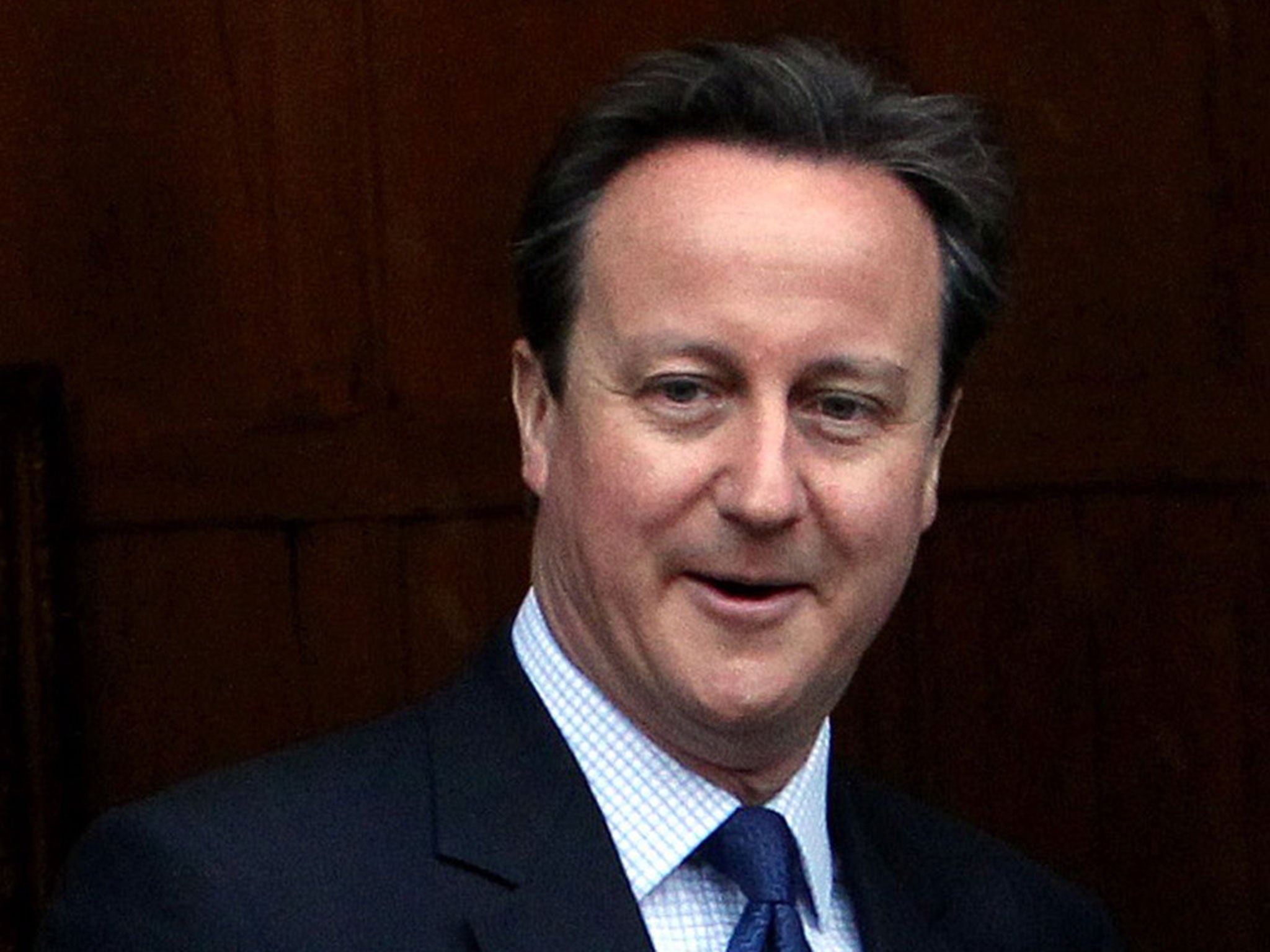 David Cameron could remain PM for a period of time even if the Tories come second in the election (Getty)