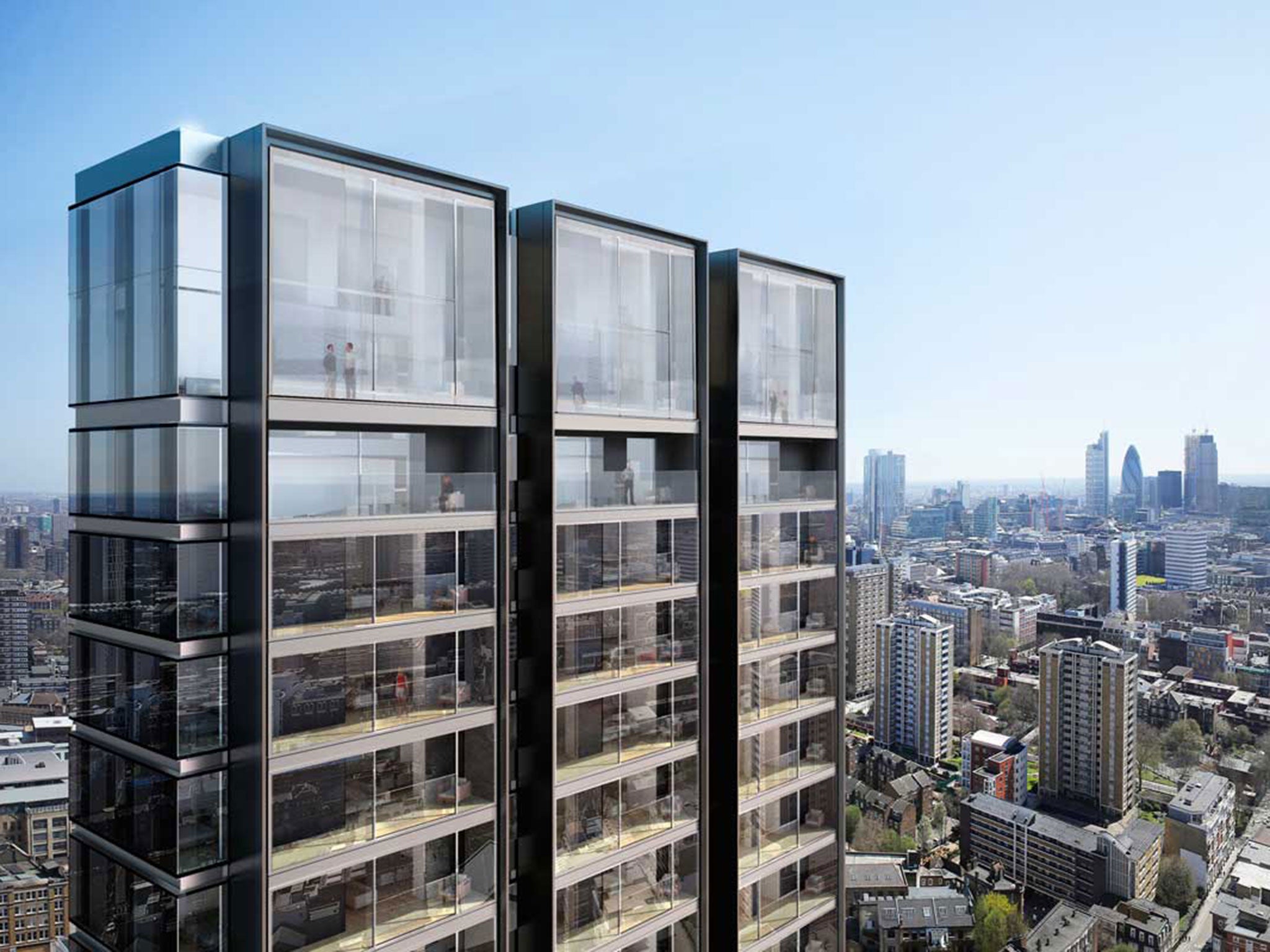 Norman Foster’s City Road scheme in London