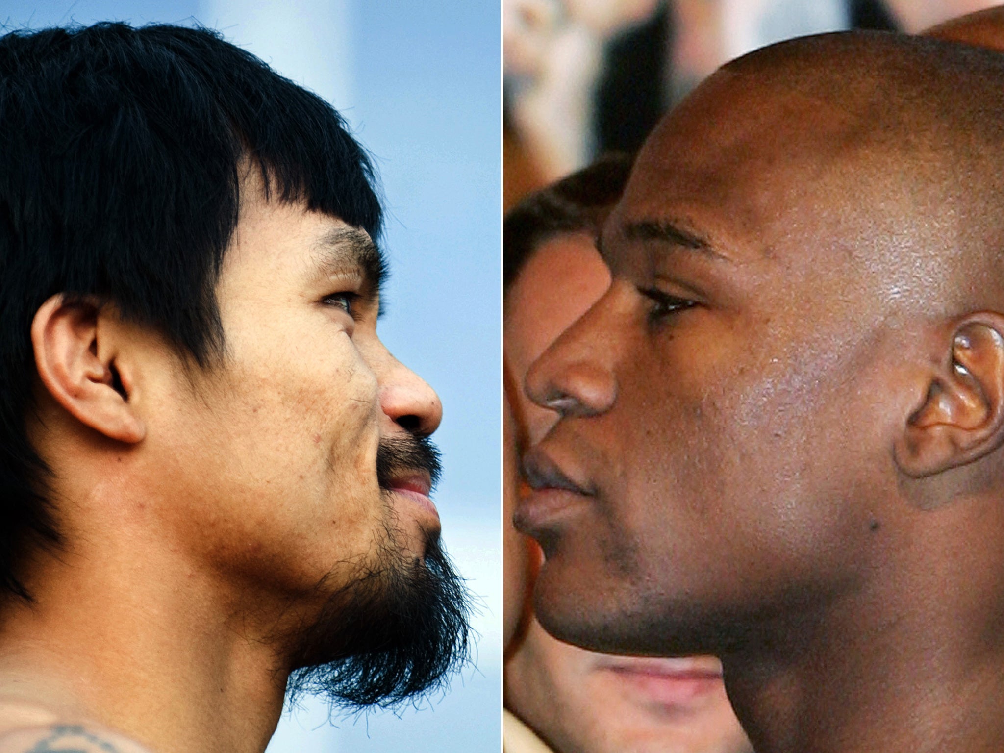 Manny Pacquiao and Floyd Mayweather