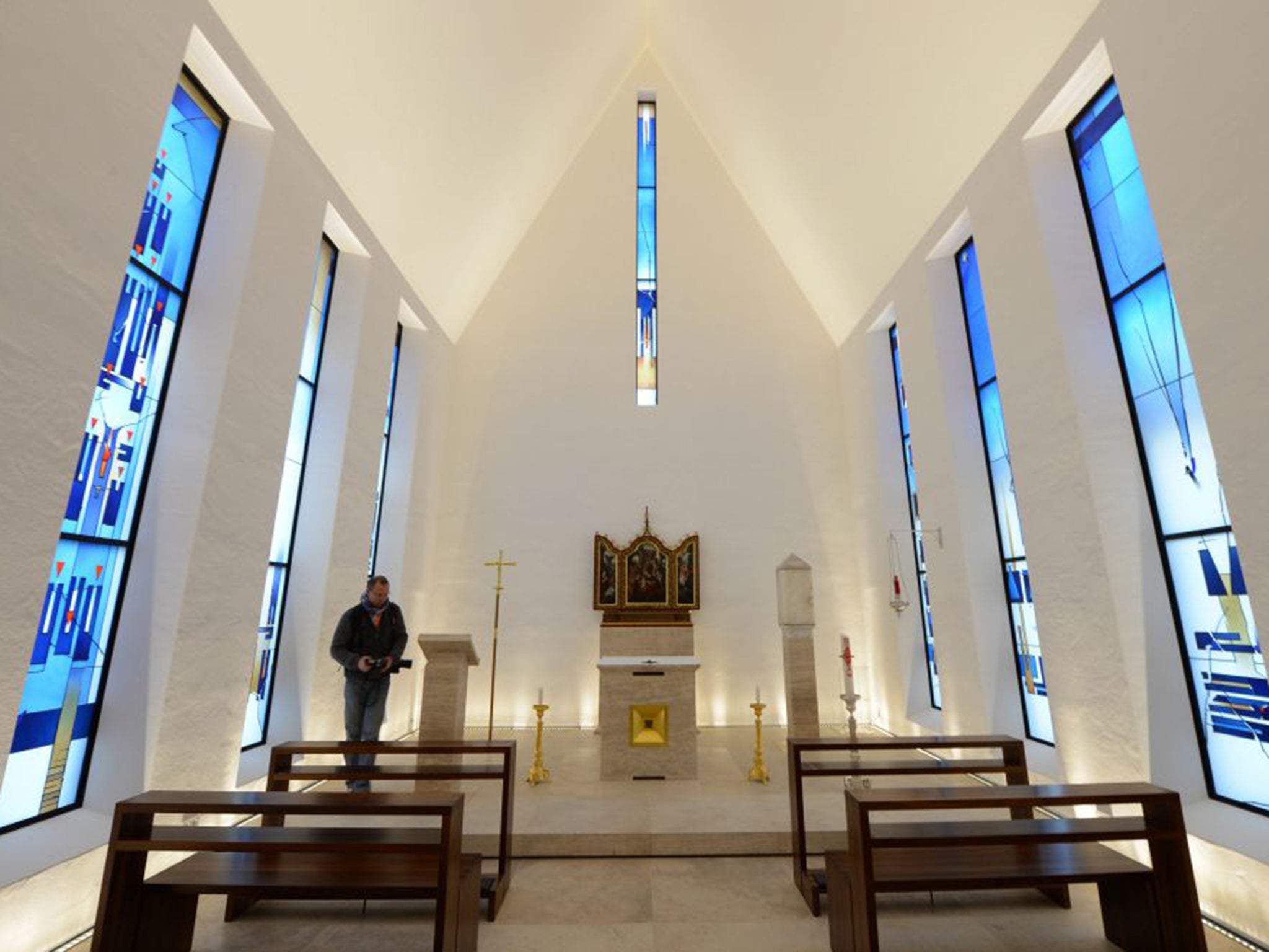 The chapel at Bishop van Elst’s residence in Limburg