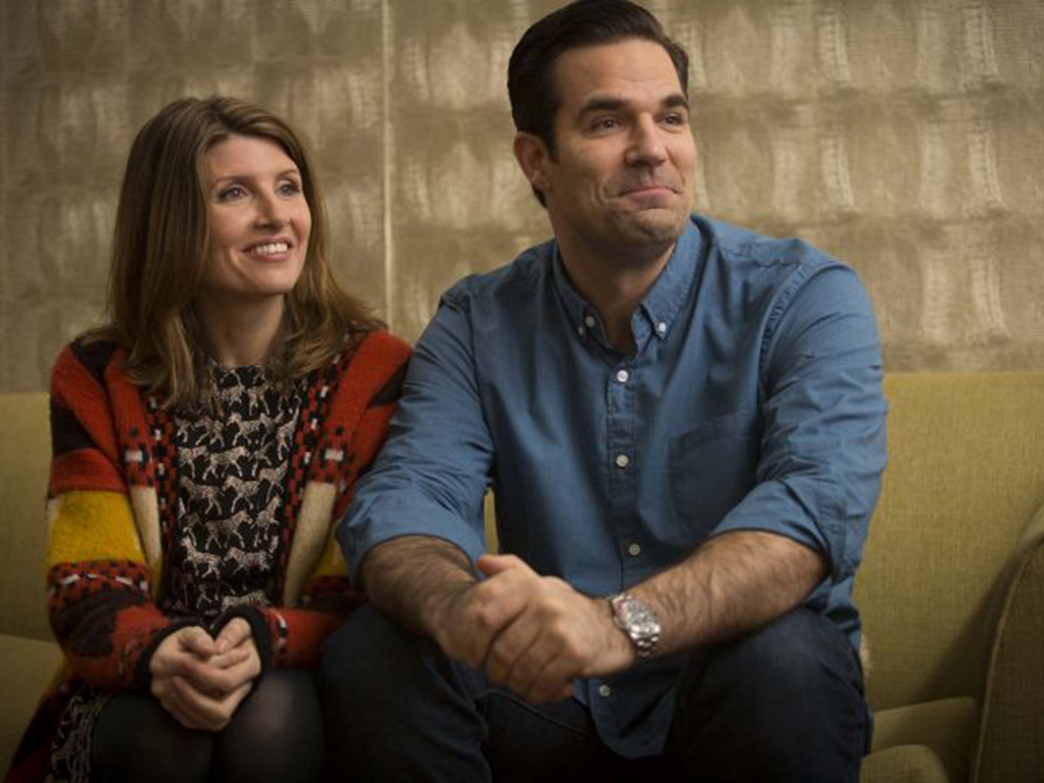 Sharon Horgan and Rob Delaney star in Catastrophe