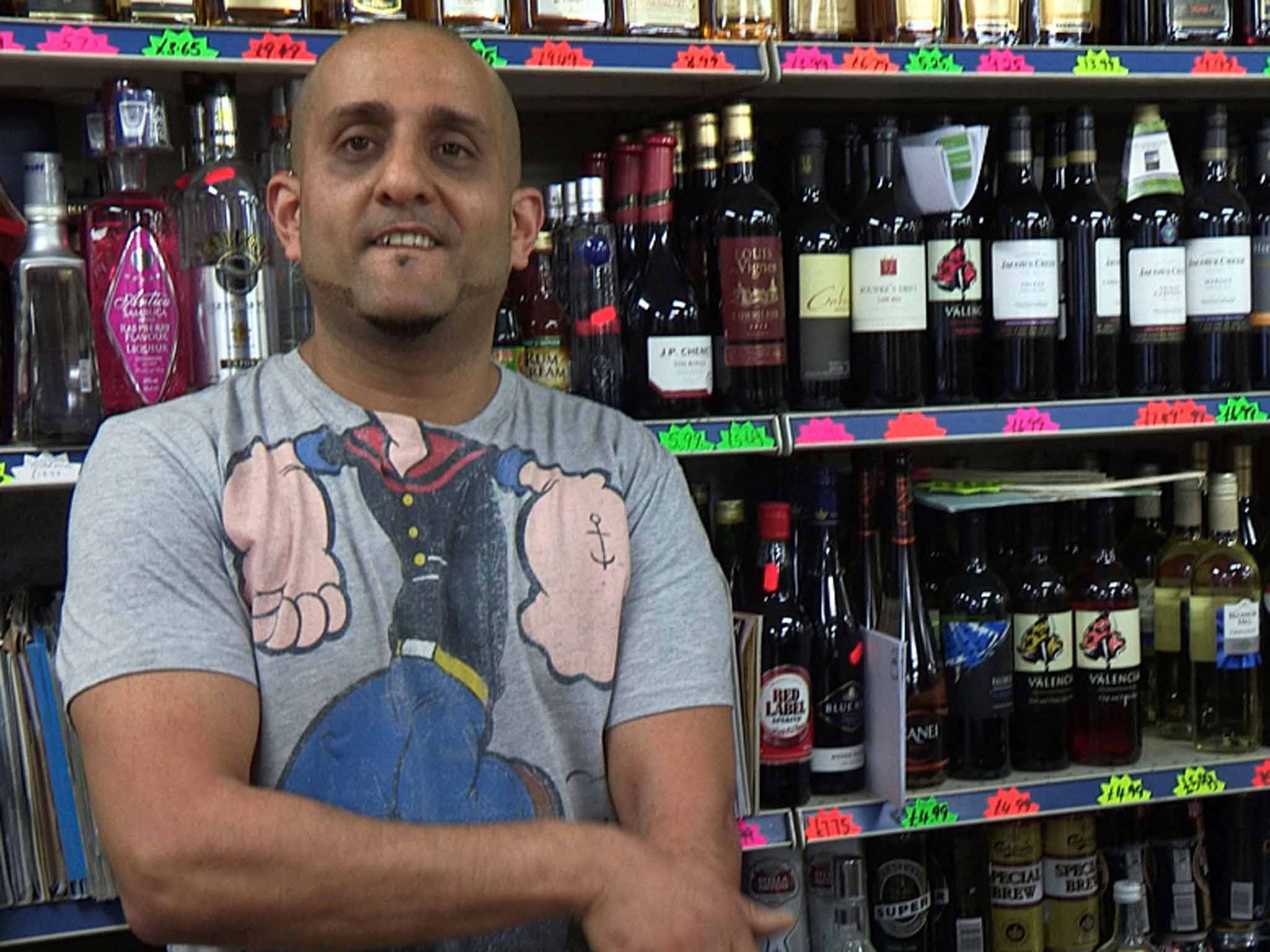 Community spirit: Raj featured in 'Immigration Street'