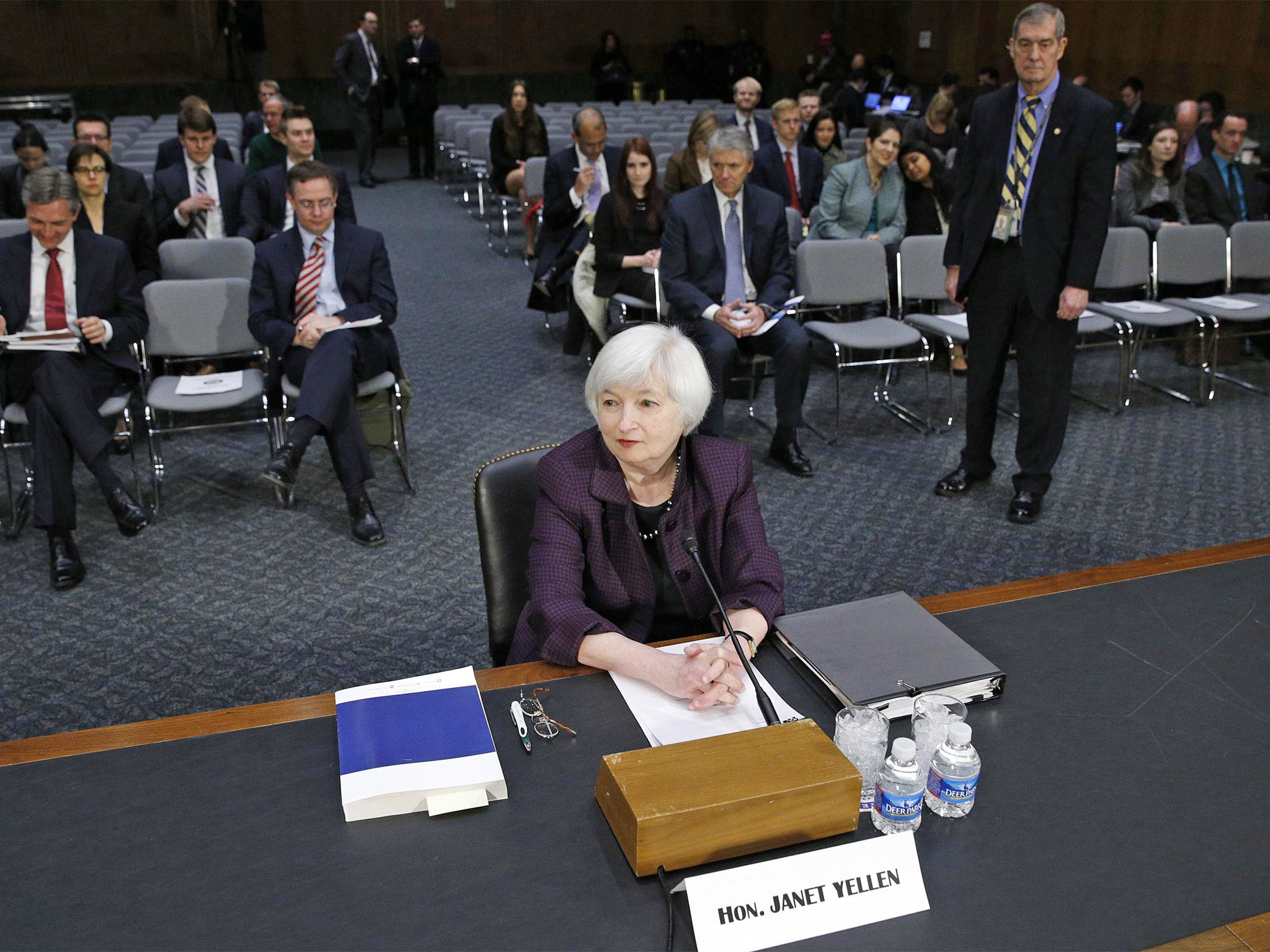 Even Janet Yellen, America’s most powerful banker, can not defy the trend on interest rates