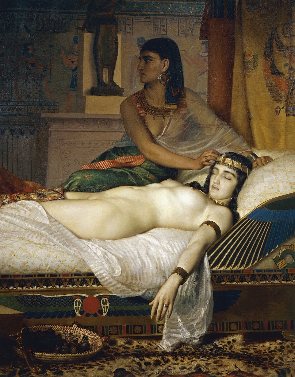 The Death of Cleopatra by Jean Andre Rixens (1874) (picture: Getty)