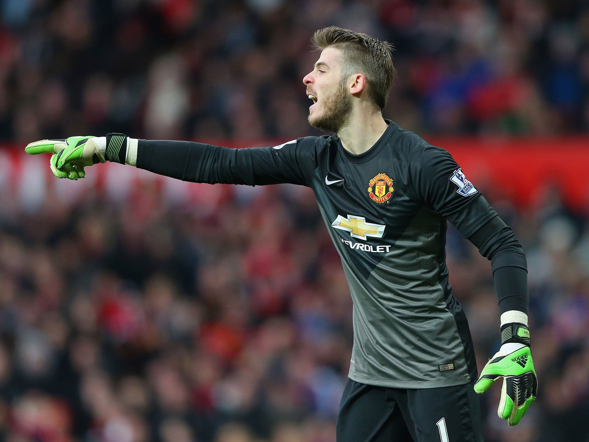 De Gea has 17 months left to run on his contract