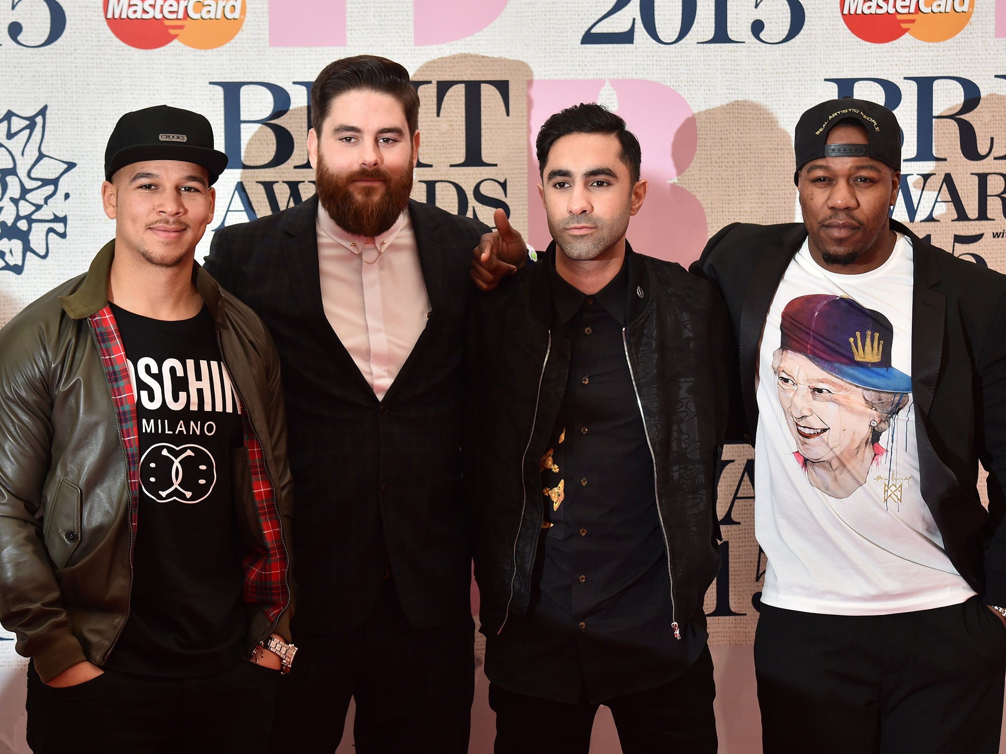 Rudimental at the BRIT Awards