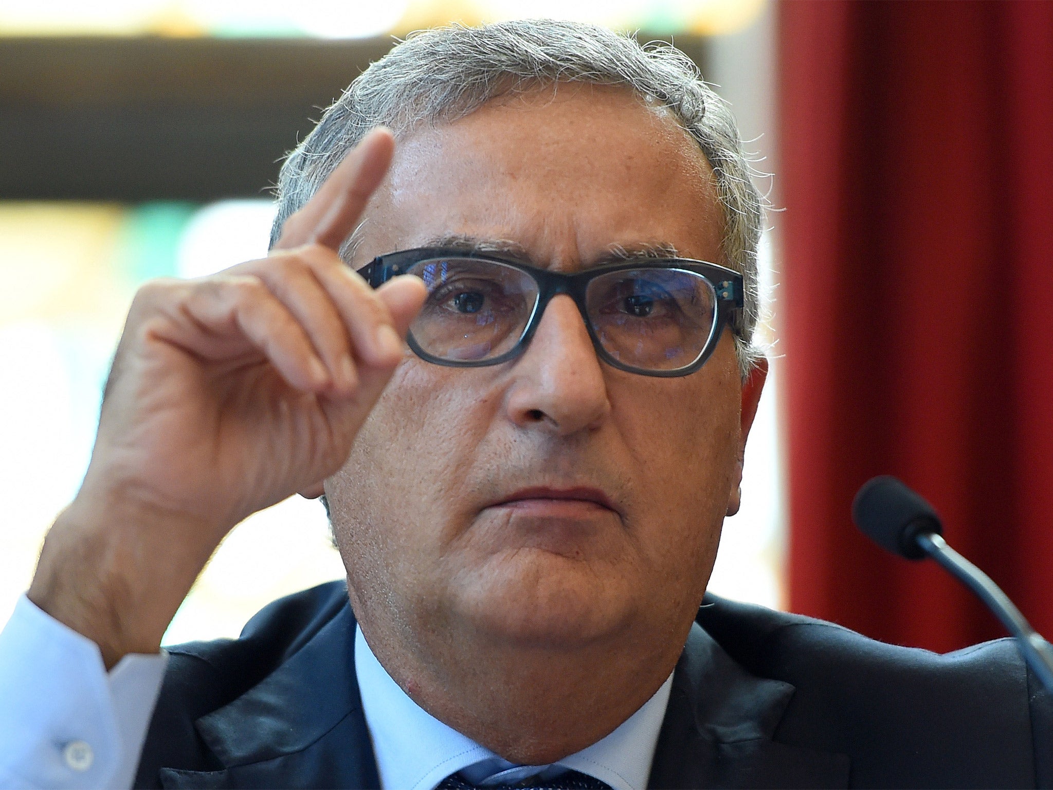 Franco Roberti, Italy's top anti-mafia prosecutor (Getty)