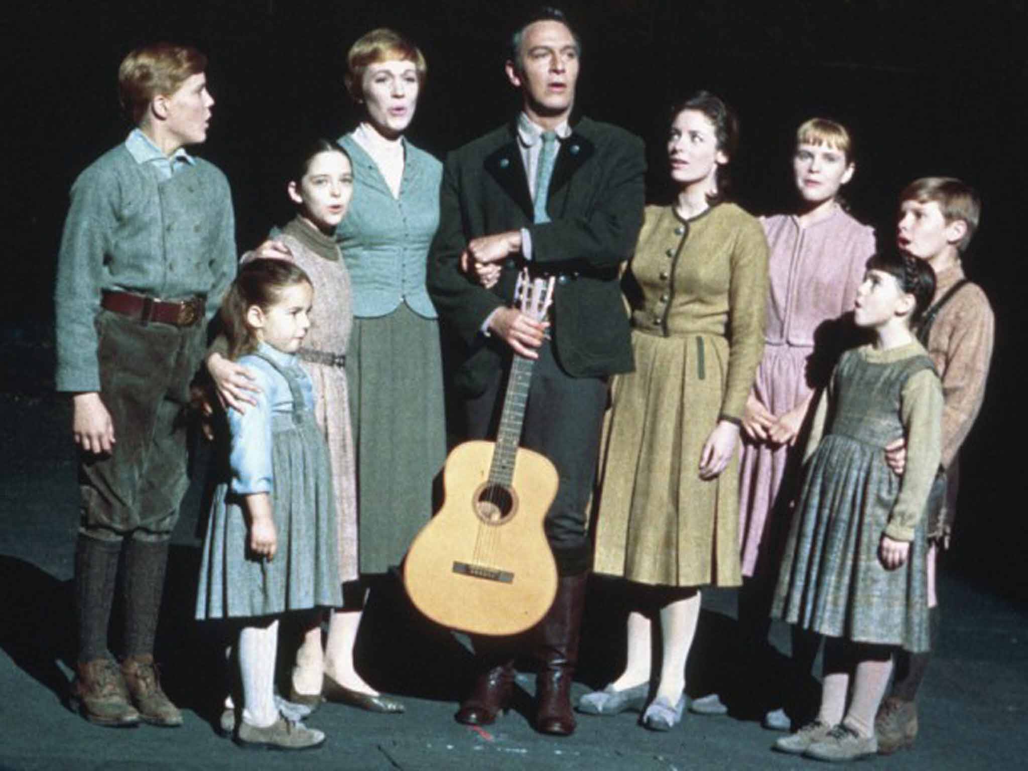 The film's von Trapp family