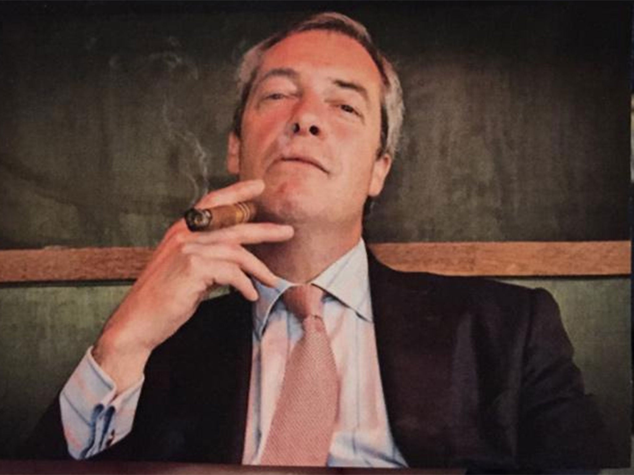 British politician Nigel Farage