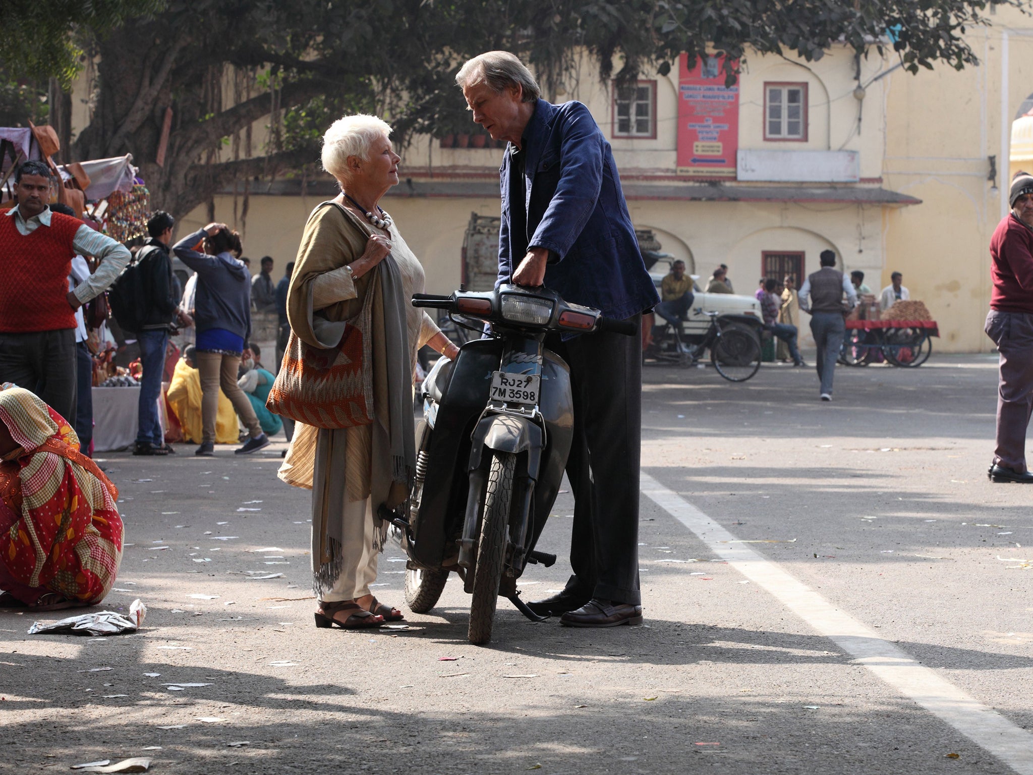 The Second Best Exotic Marigold Hotel’ with Judi Dench and Bill Nighy