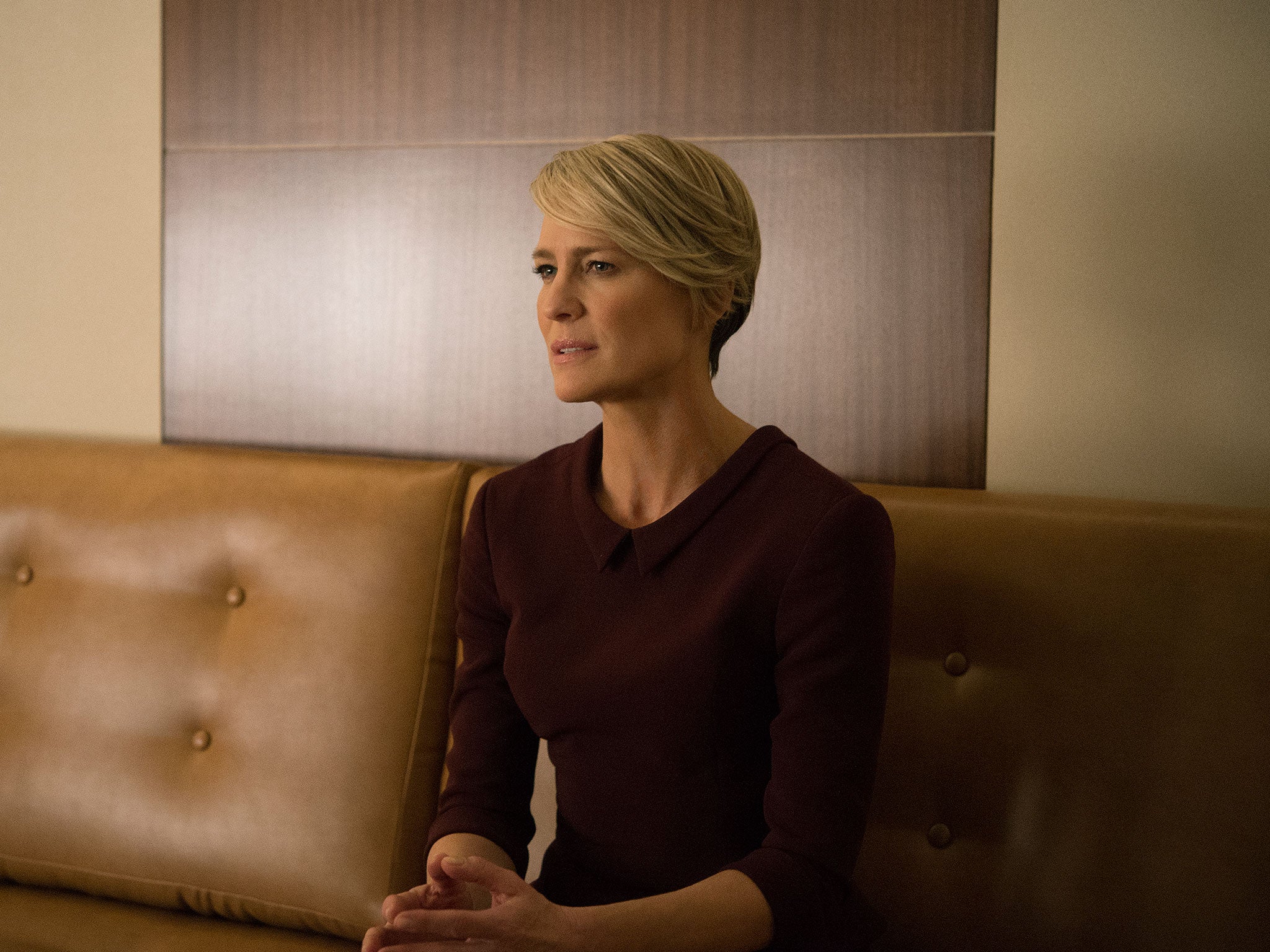 Robin Wright as Claire Underwood in House of Cards