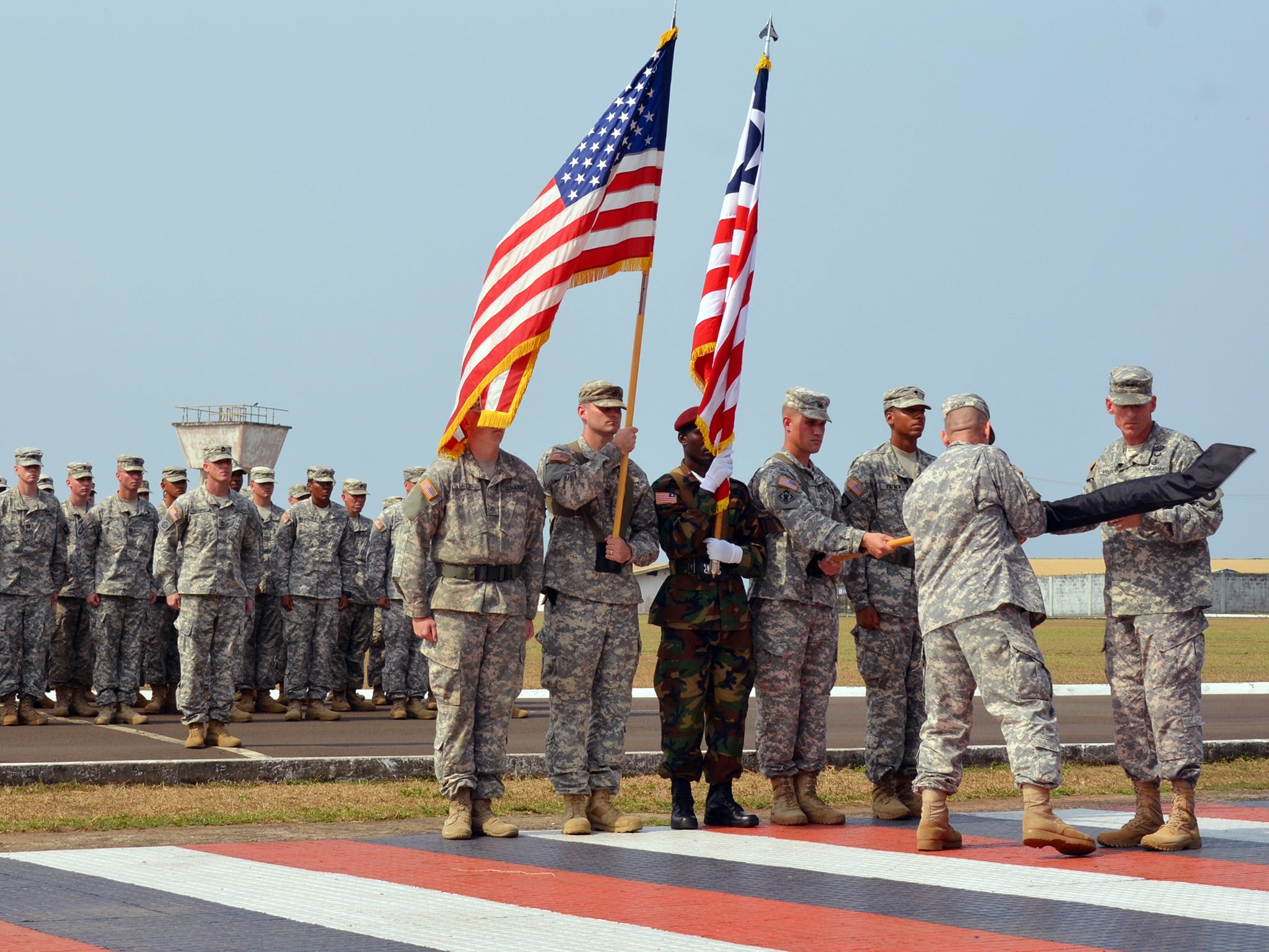 US troops have left Liberia after their mission