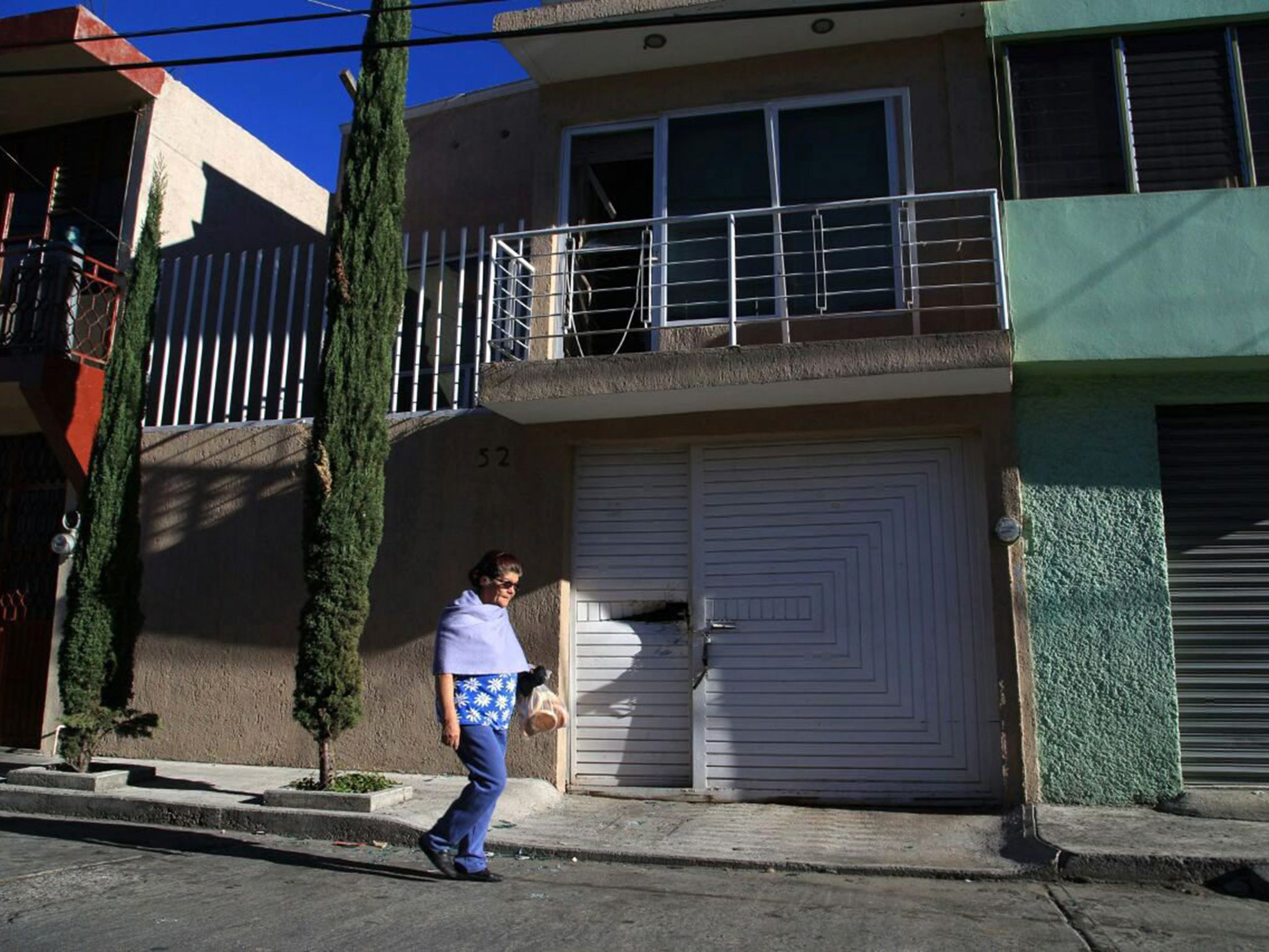 The house where Servando Gomez was detained in Morelia