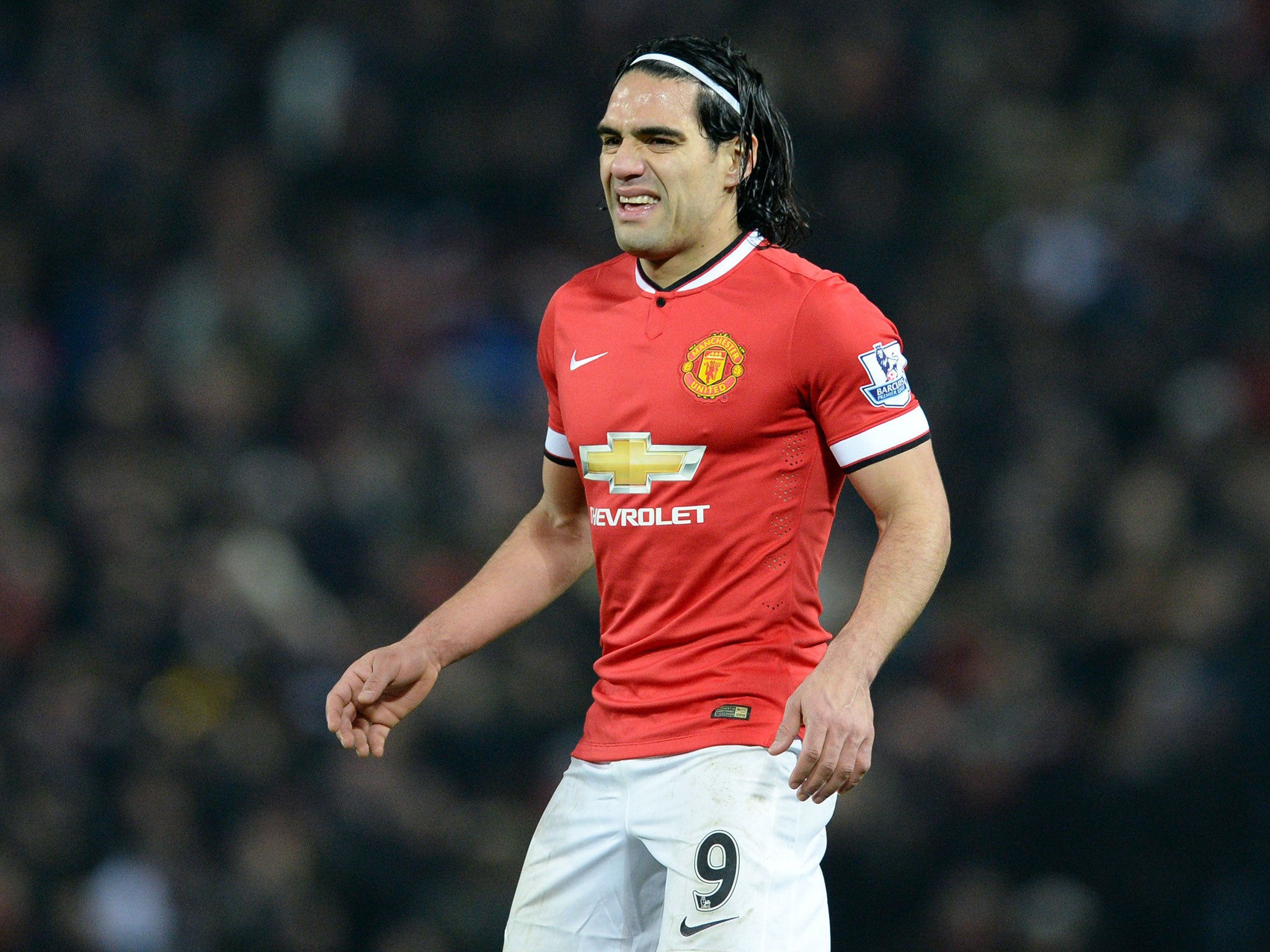 Manchester United striker Radamel Falcao