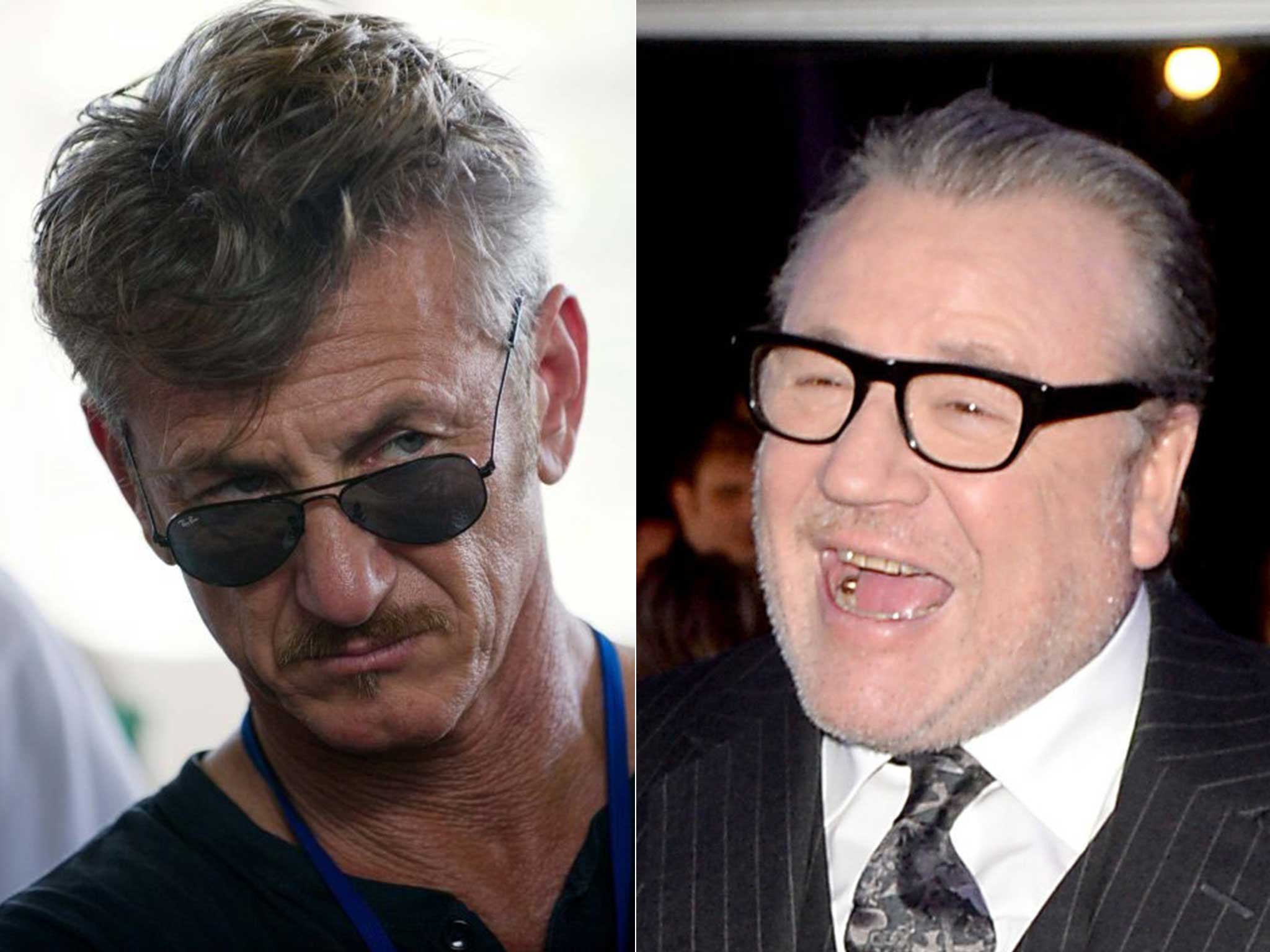 Sean Penn and Ray Winstone