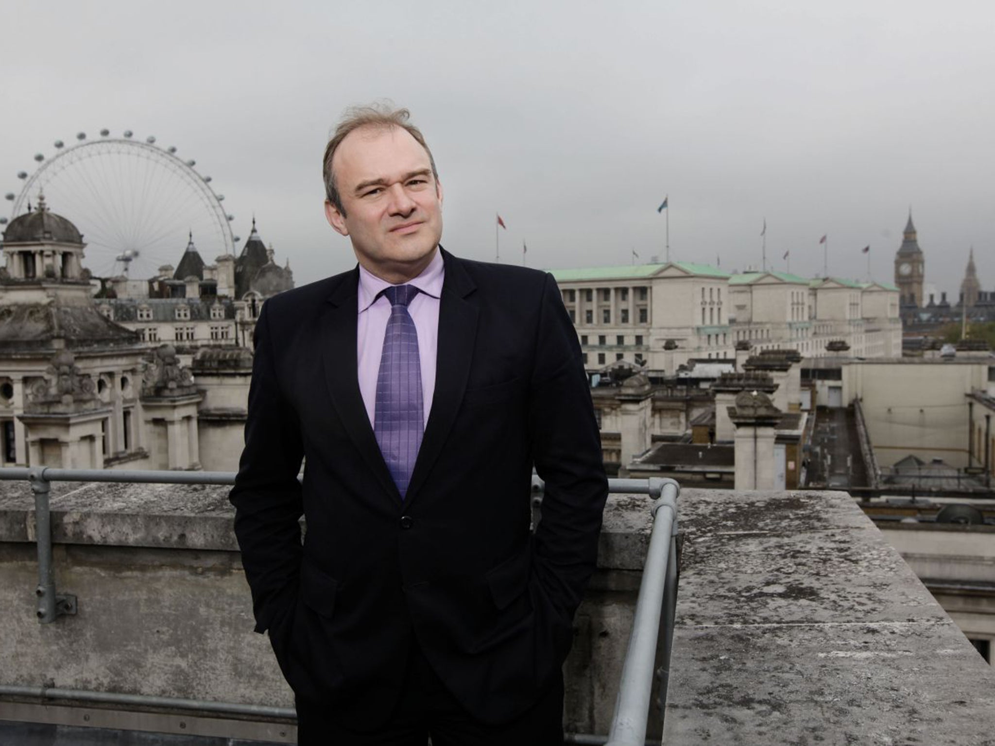 Ed Davey, the Energy Secretary, is behind the pro-environment push by the Lib Dems