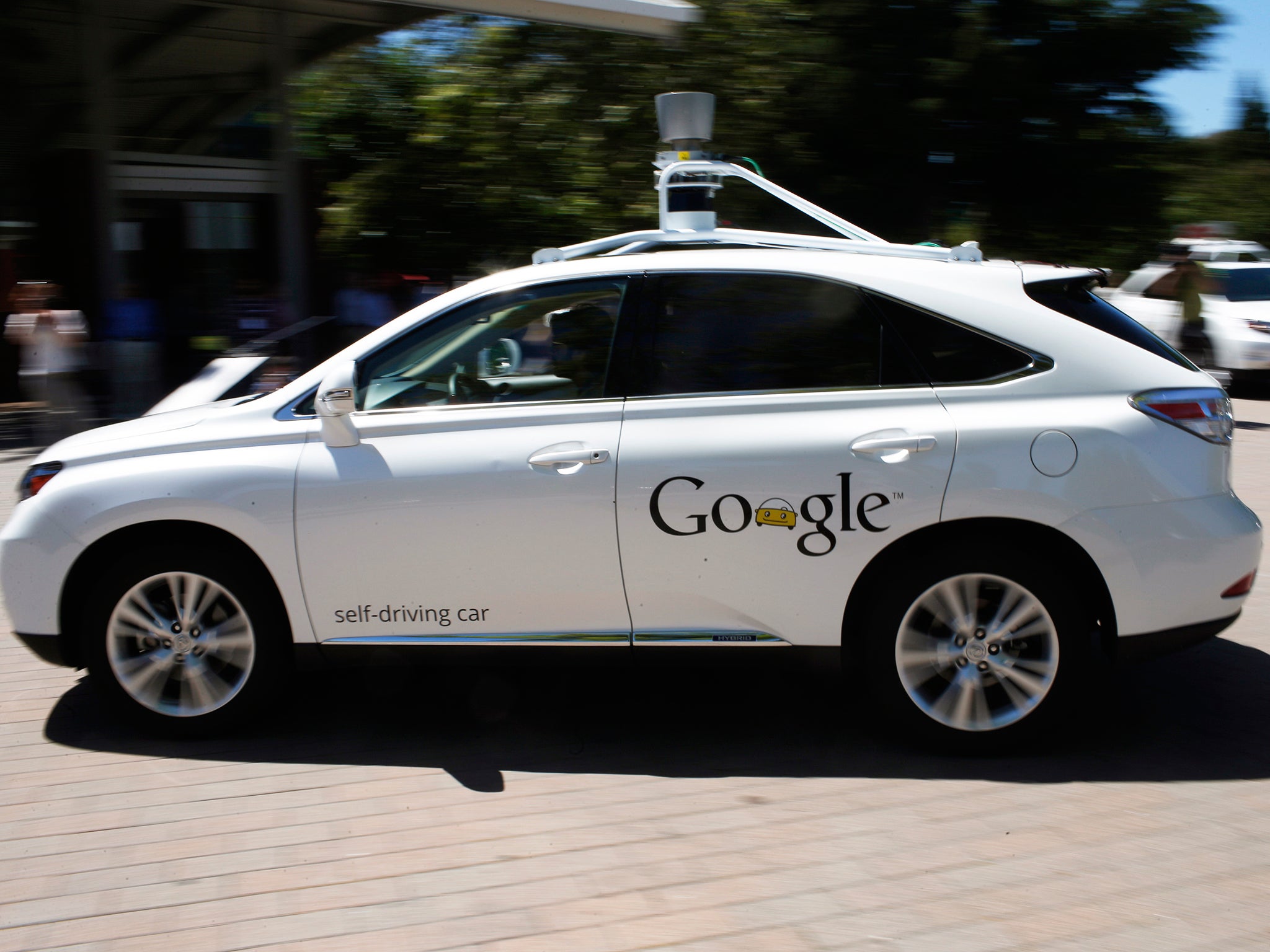 Google's Lexus RX 450H Self Driving Car