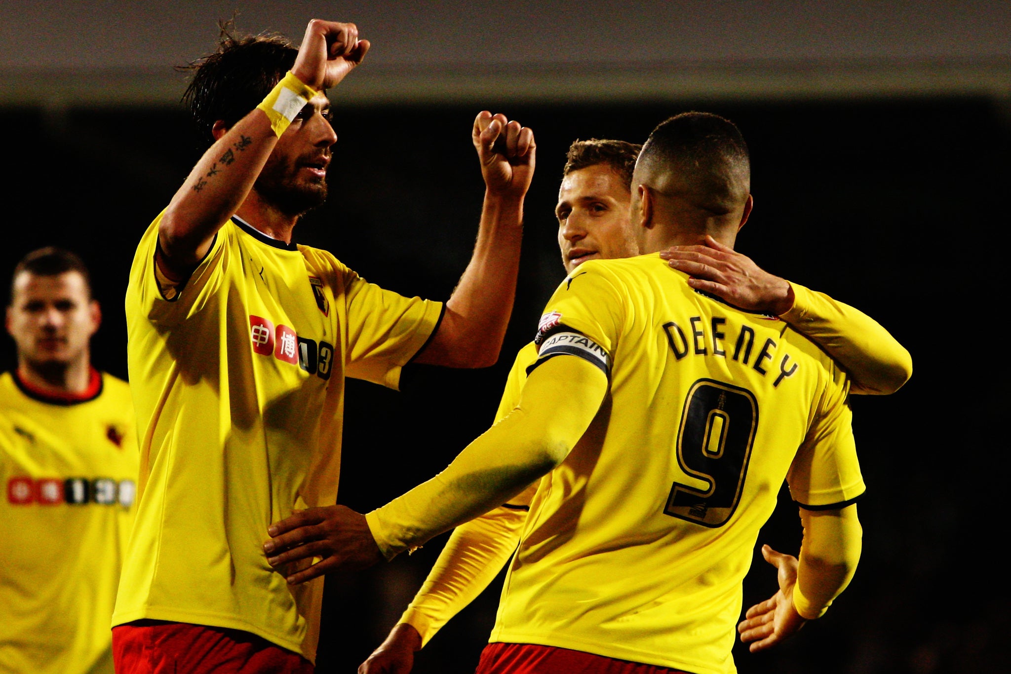 Troy Deeney scored for Watford