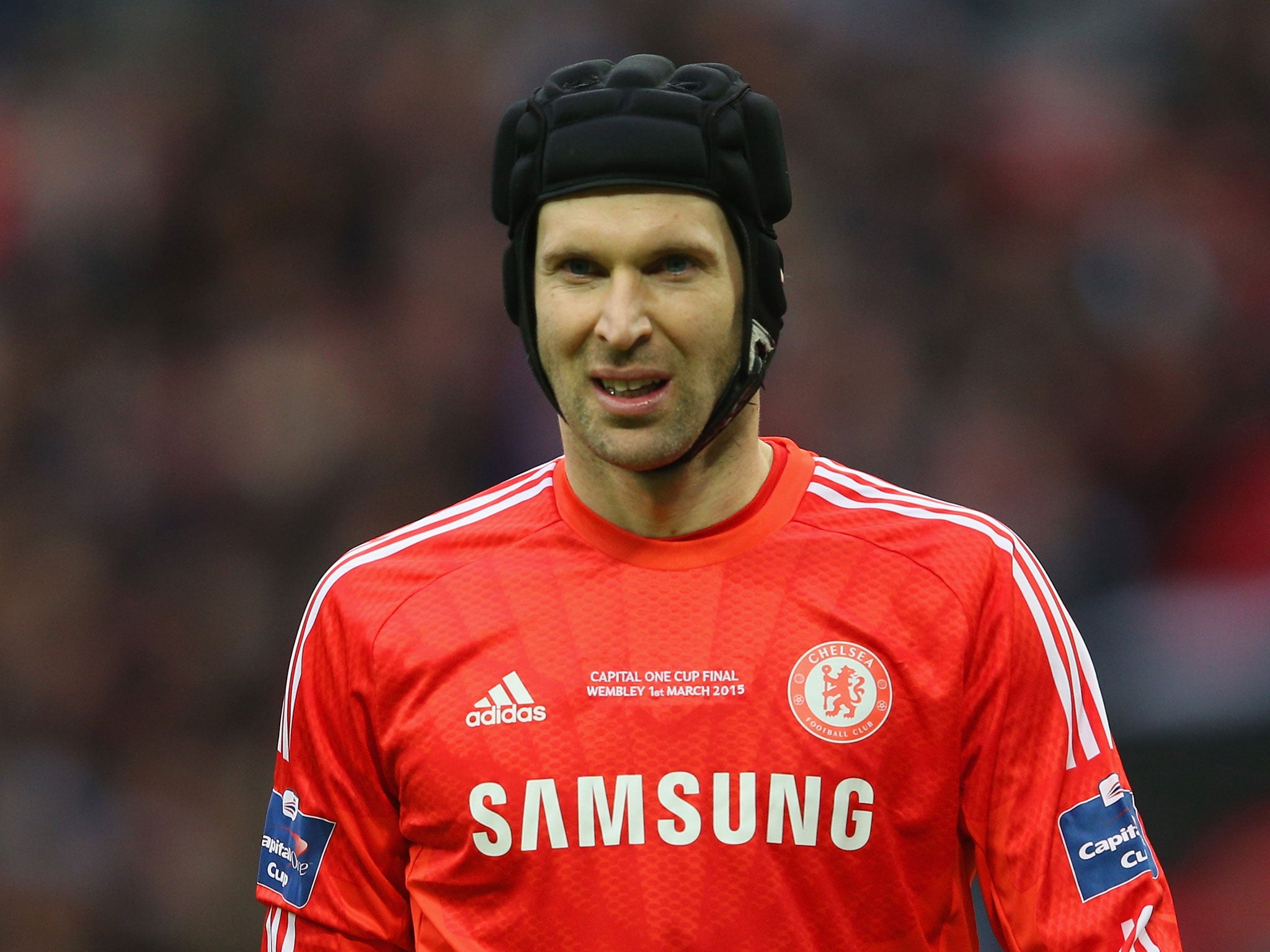 Wenger played down talk of a summer move for Petr Cech