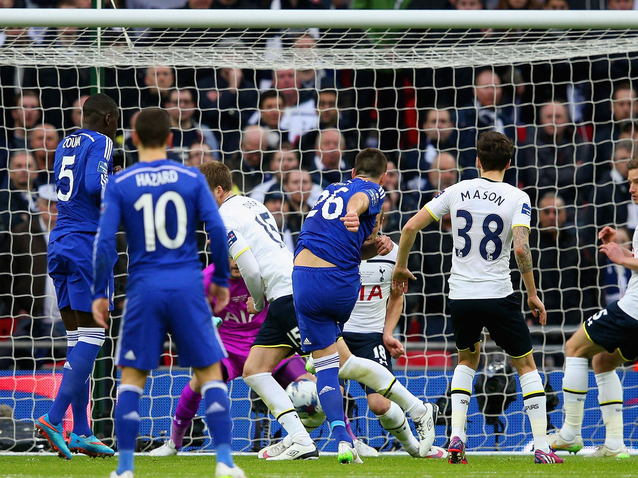 John Terry puts Chelsea ahead