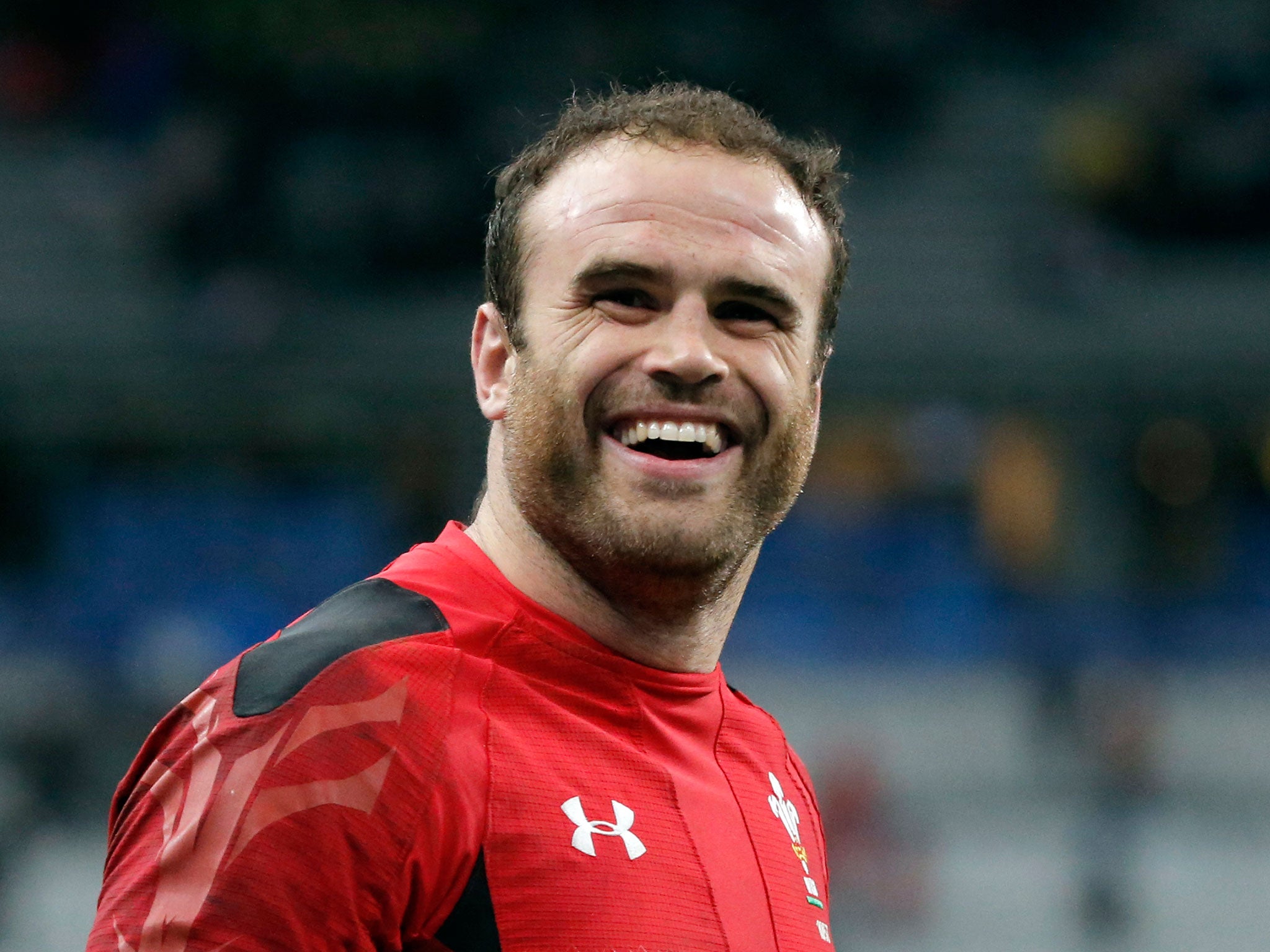 Jamie Roberts enjoyed another Welsh victory in his adopted home city, Paris