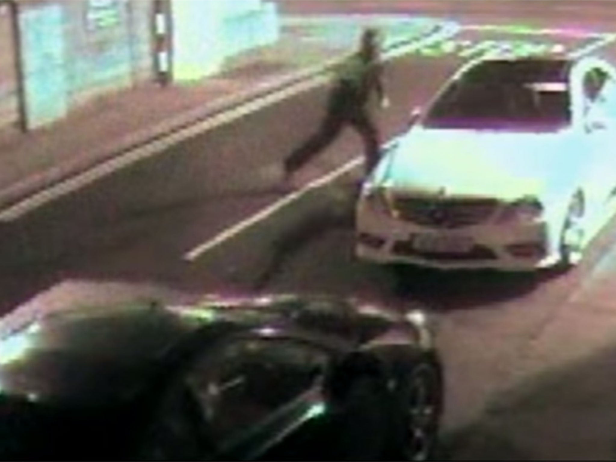 The man through the brick at the car outside of the Pheasant Bar in Drogheda