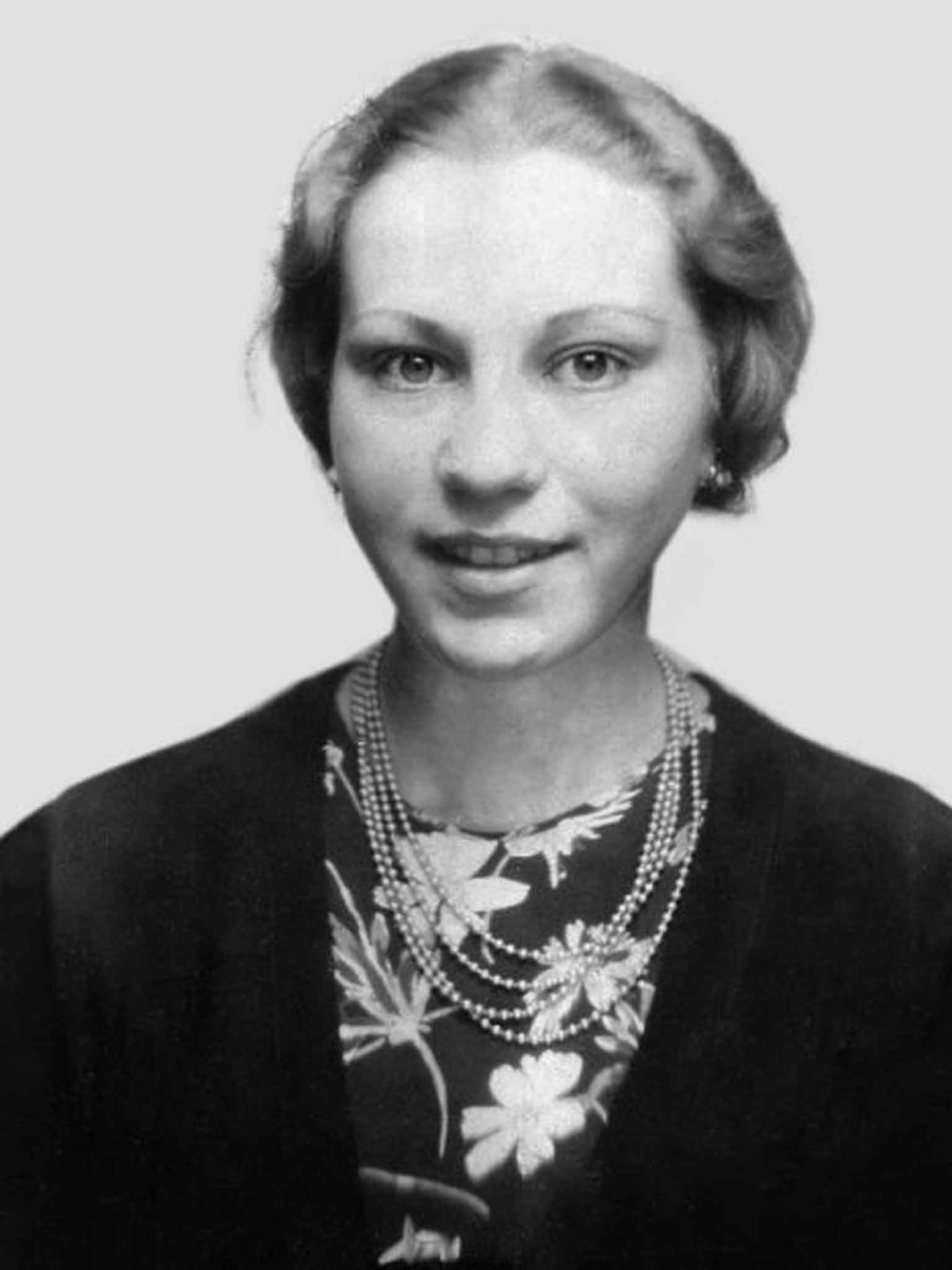 Marie as a young woman in 1940s Berlin