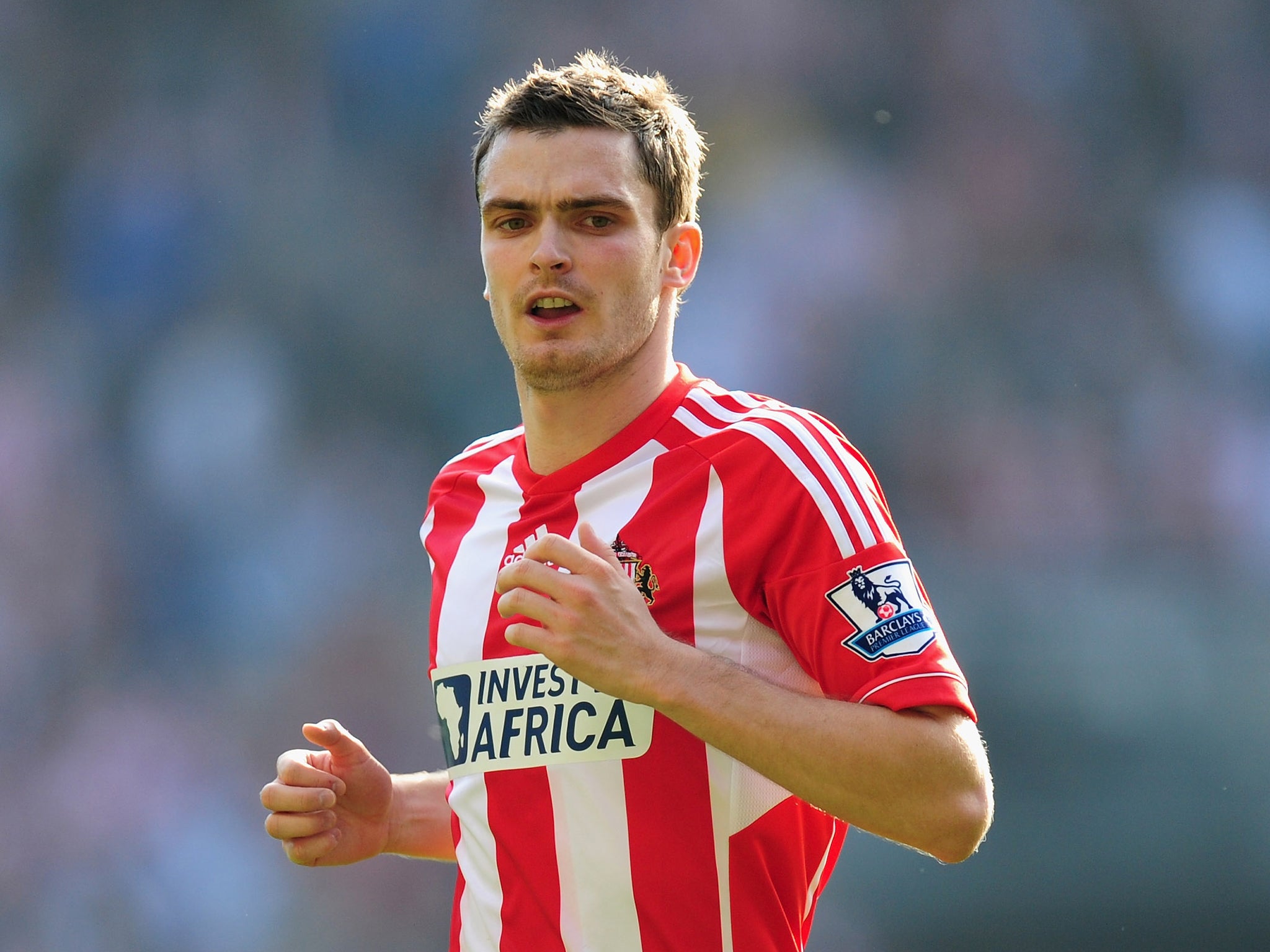 Adam Johnson at Sunderland in 2012