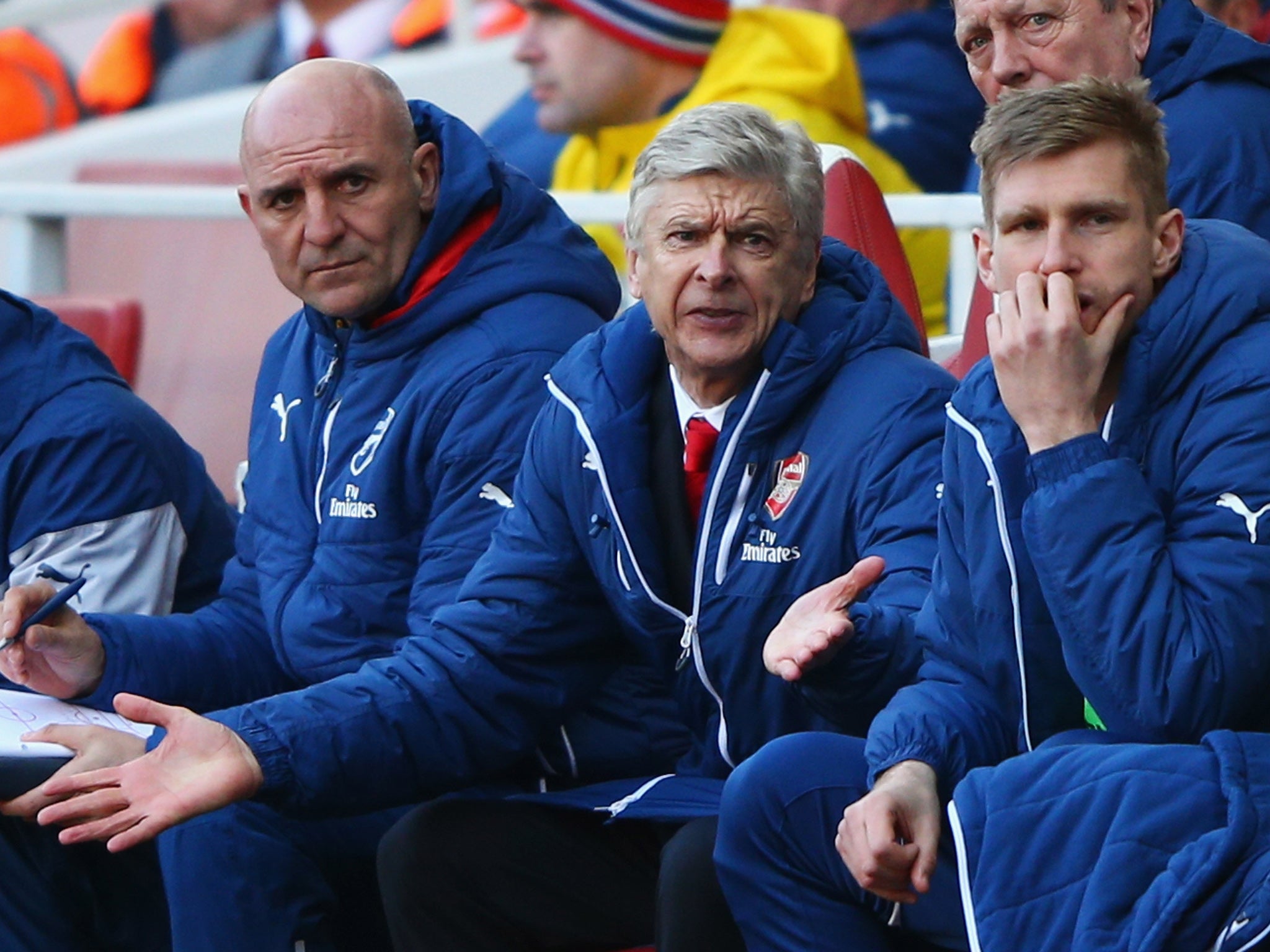 Wenger would prefer to finish third and avoid a Champions League playoff