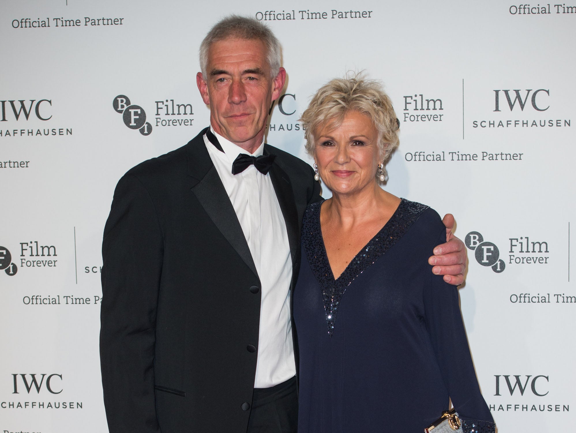 Julie Walters and husband Grant Roffey in October 2014