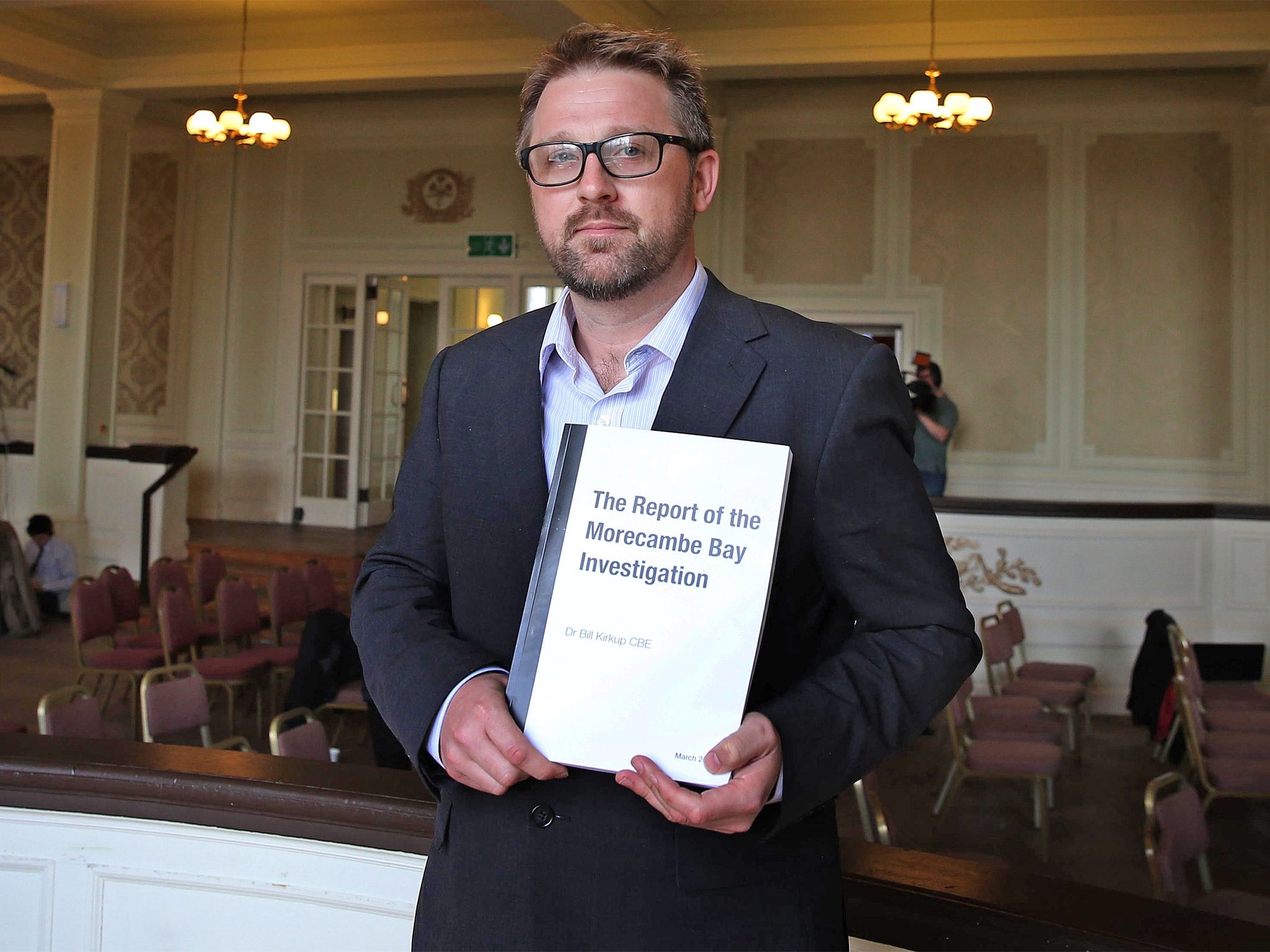 James Titcombe’s son Joshua died nine days after his birth at Furness General