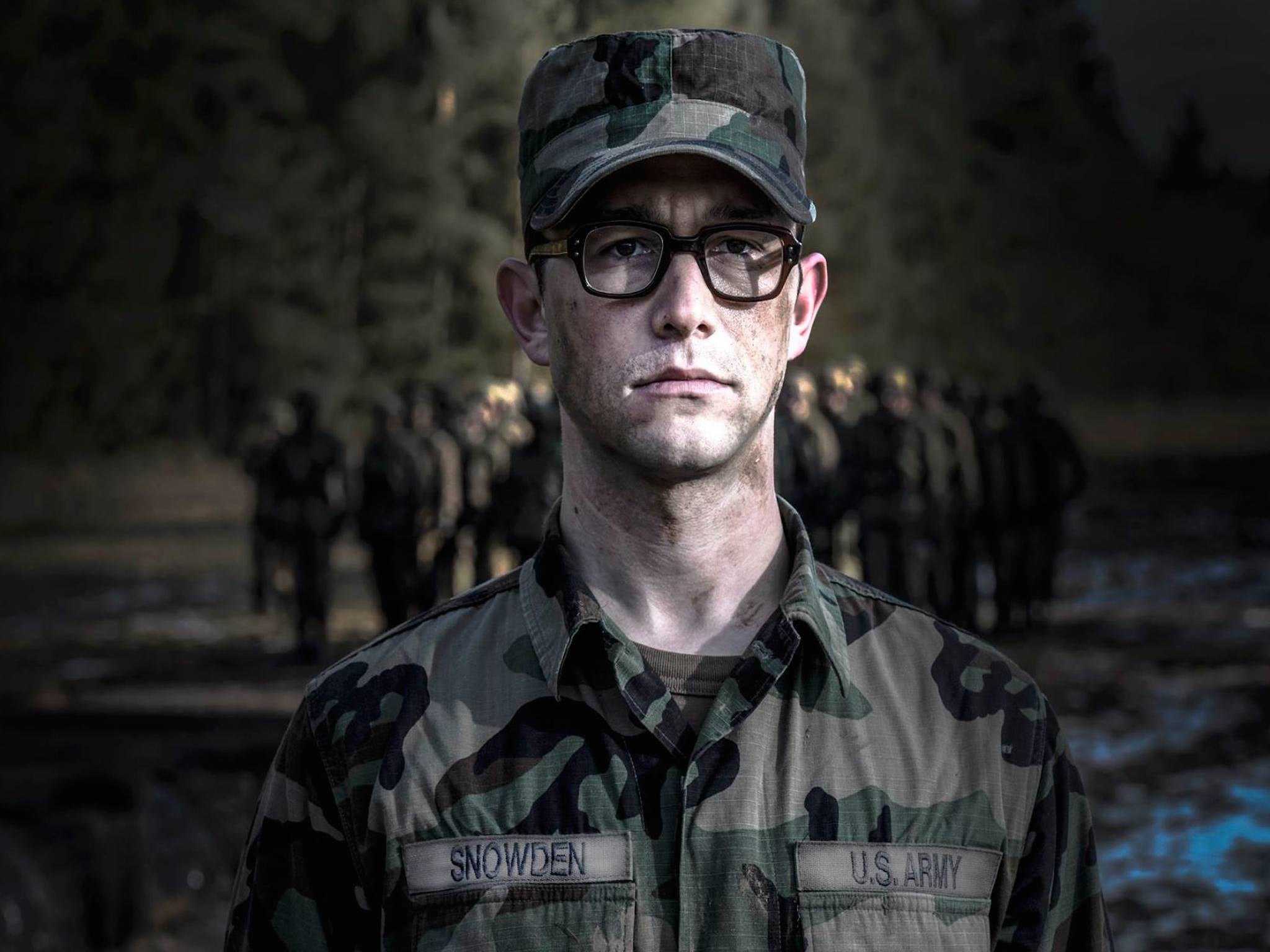 Joseph Gordon-Levitt as Edward Snowden in Oliver Stone's Snowden