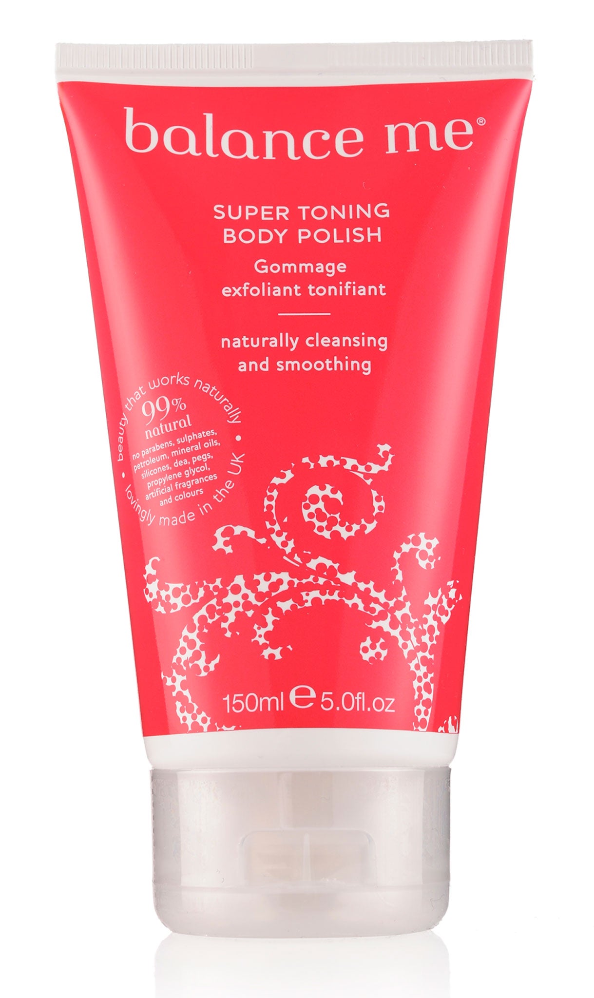 Super toning body polish, £18, Balance Me, Debenhams.com