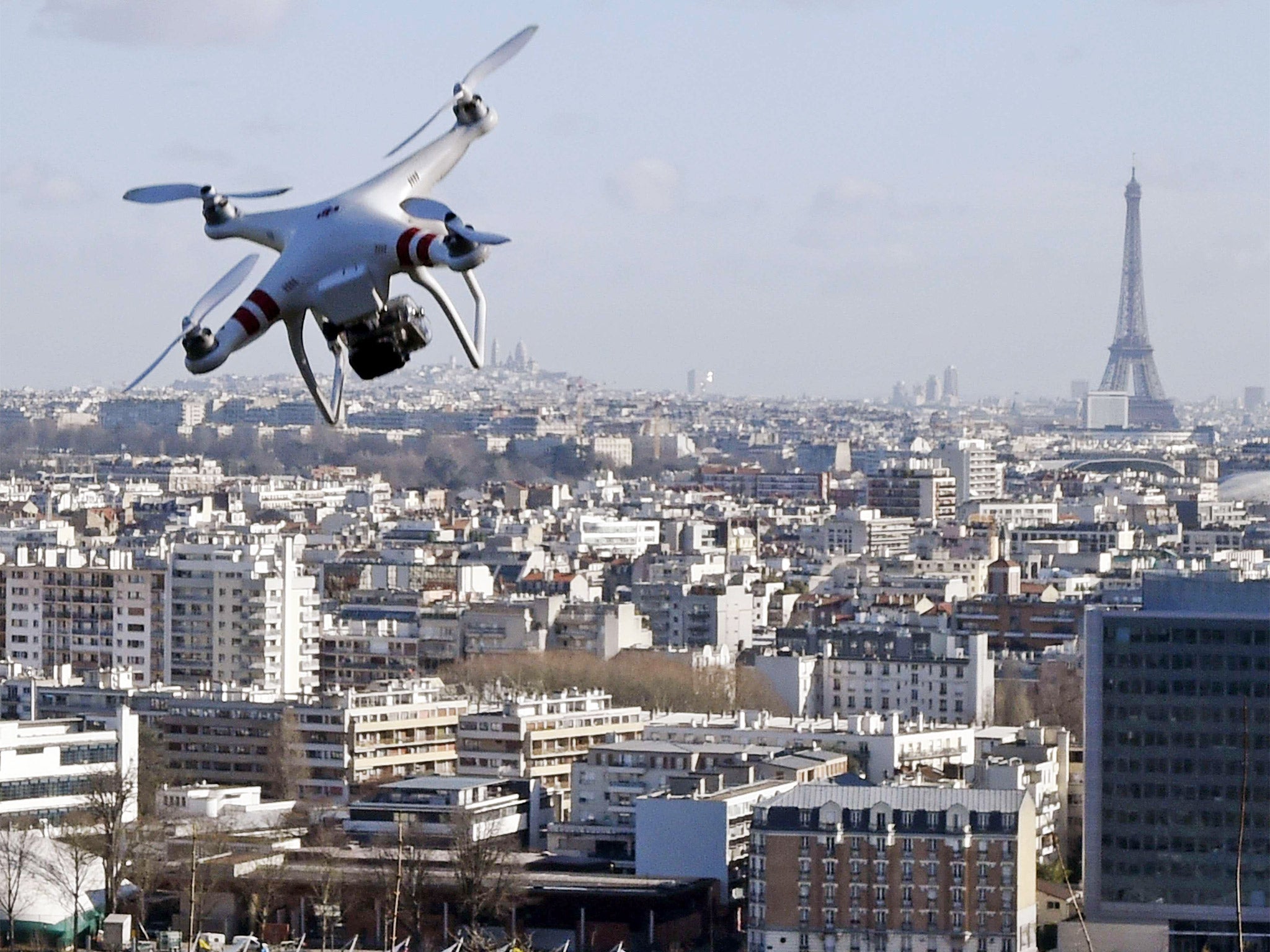 Many of the drone flights over Paris are thought to be controlled by model enthusiasts