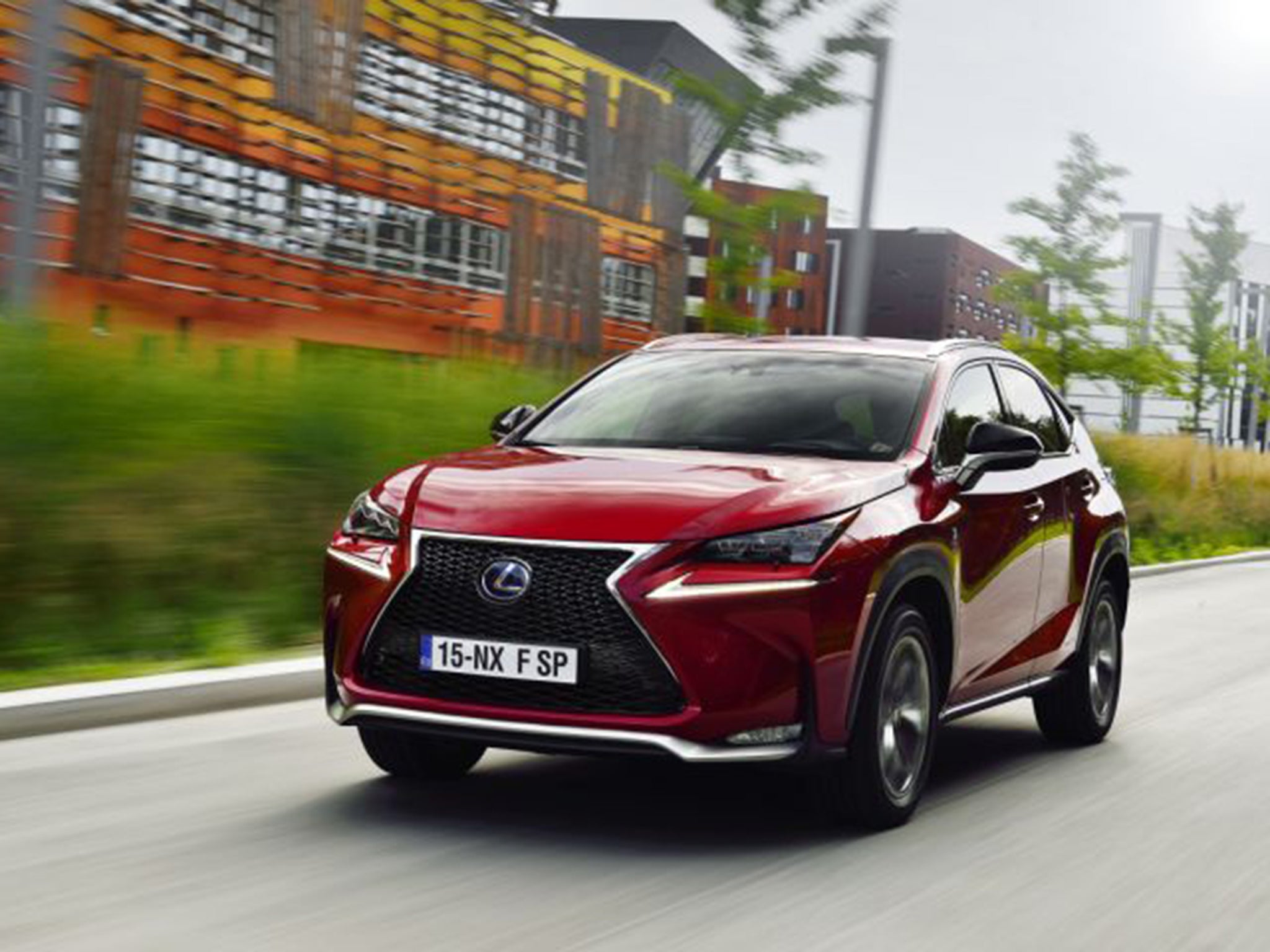 The Lexus NX300h is their latest hybrid SUV