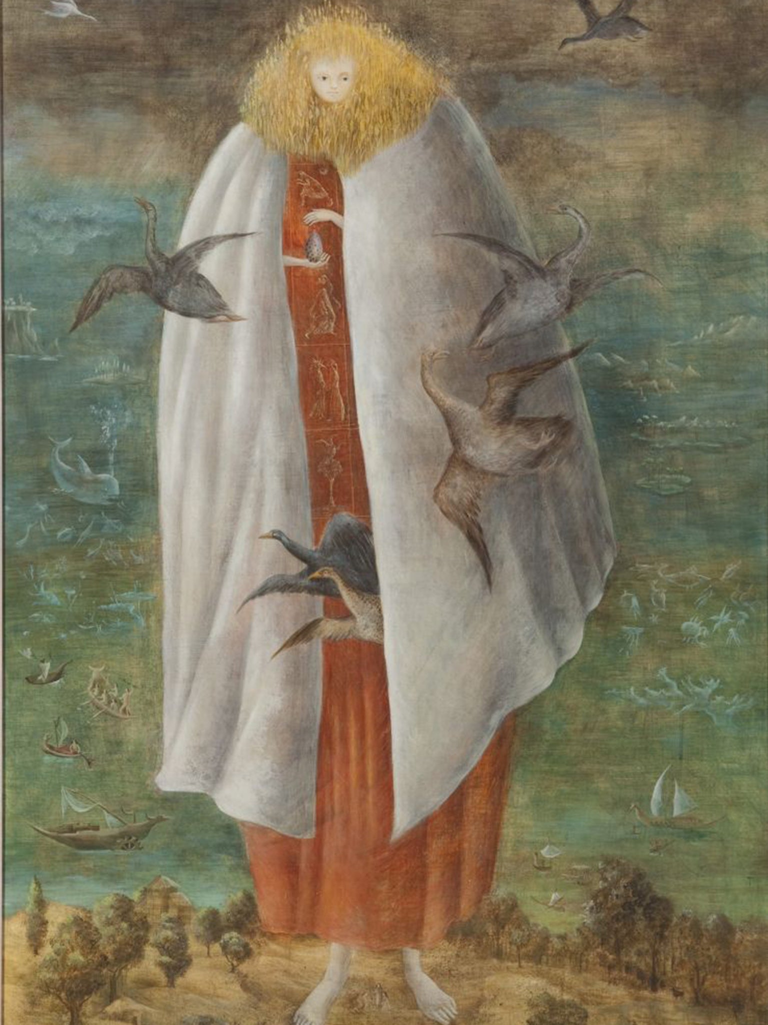 'The Giantess (The Guardian of the Egg)' (c1947) (© Estate of Leonora Carrington)