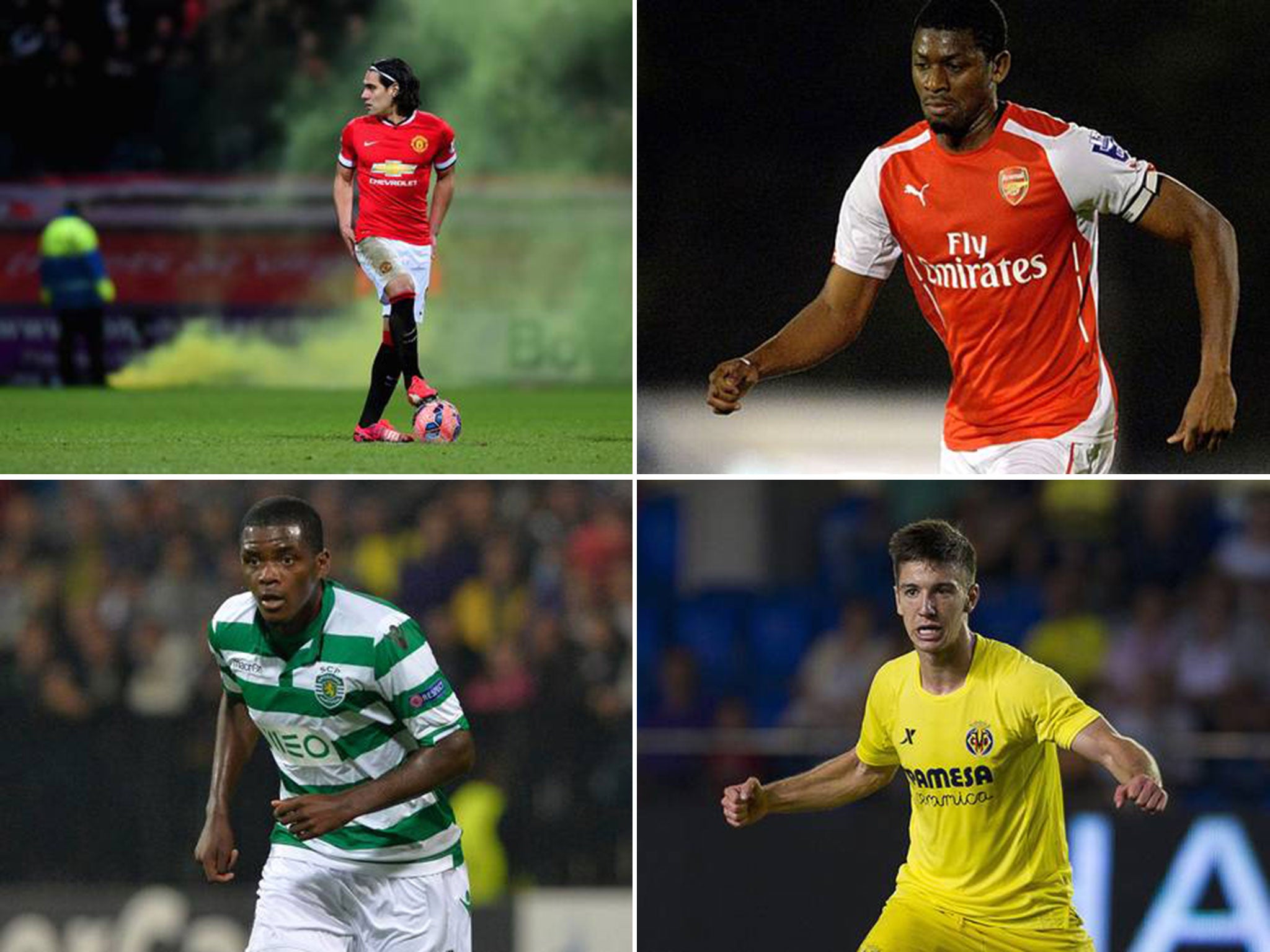 Radamel Falcao, Abou Diaby, William Carvalho and Luciano Vietto