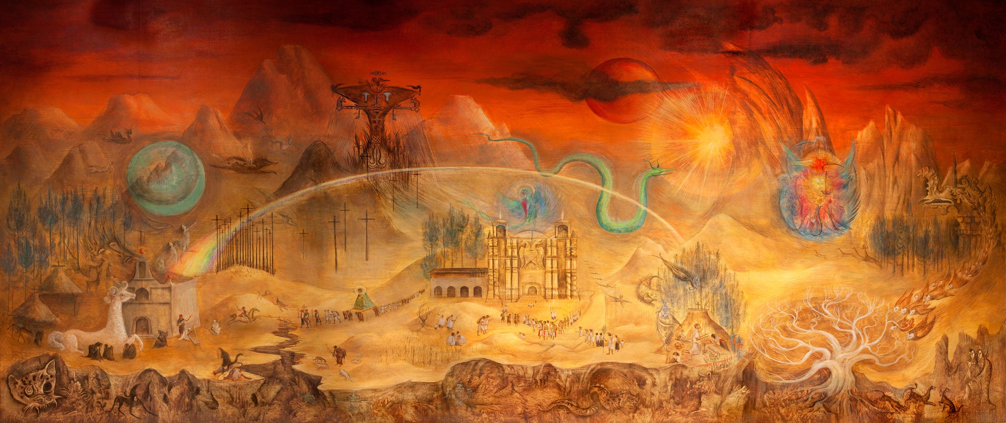 'El mundo mágico de los mayas', 1963 (© Estate of Leonora Carrington)