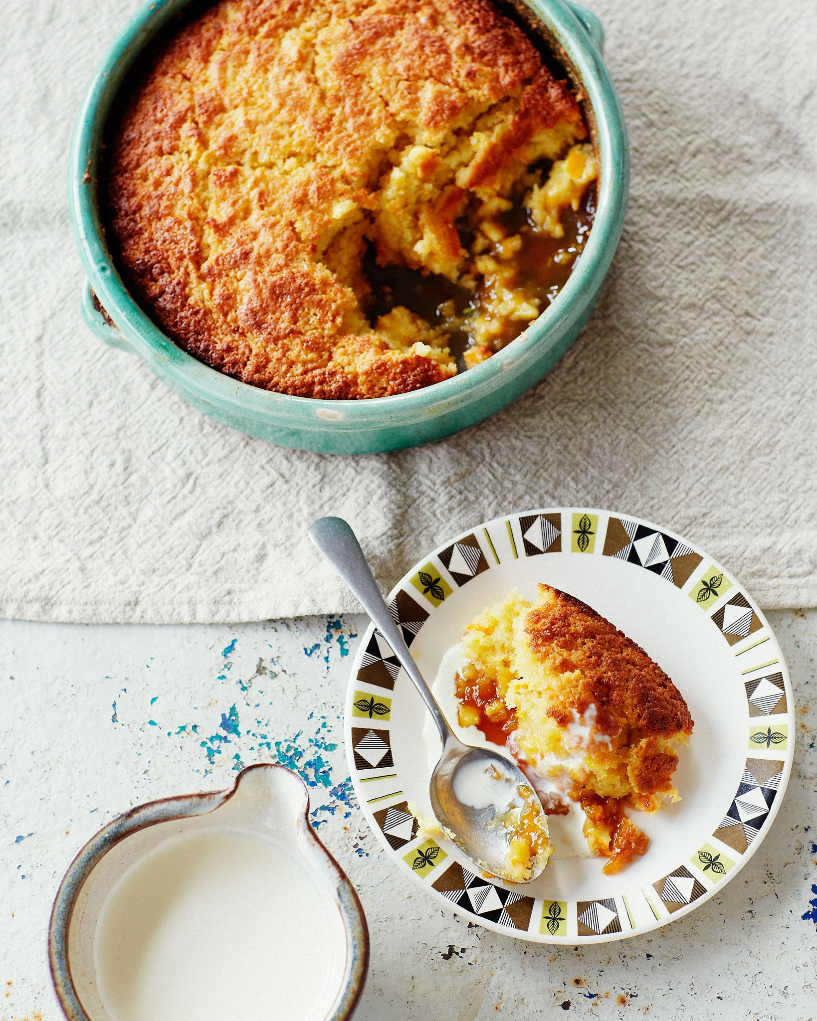 Bill's orange cake comes with its own citrusy sauce