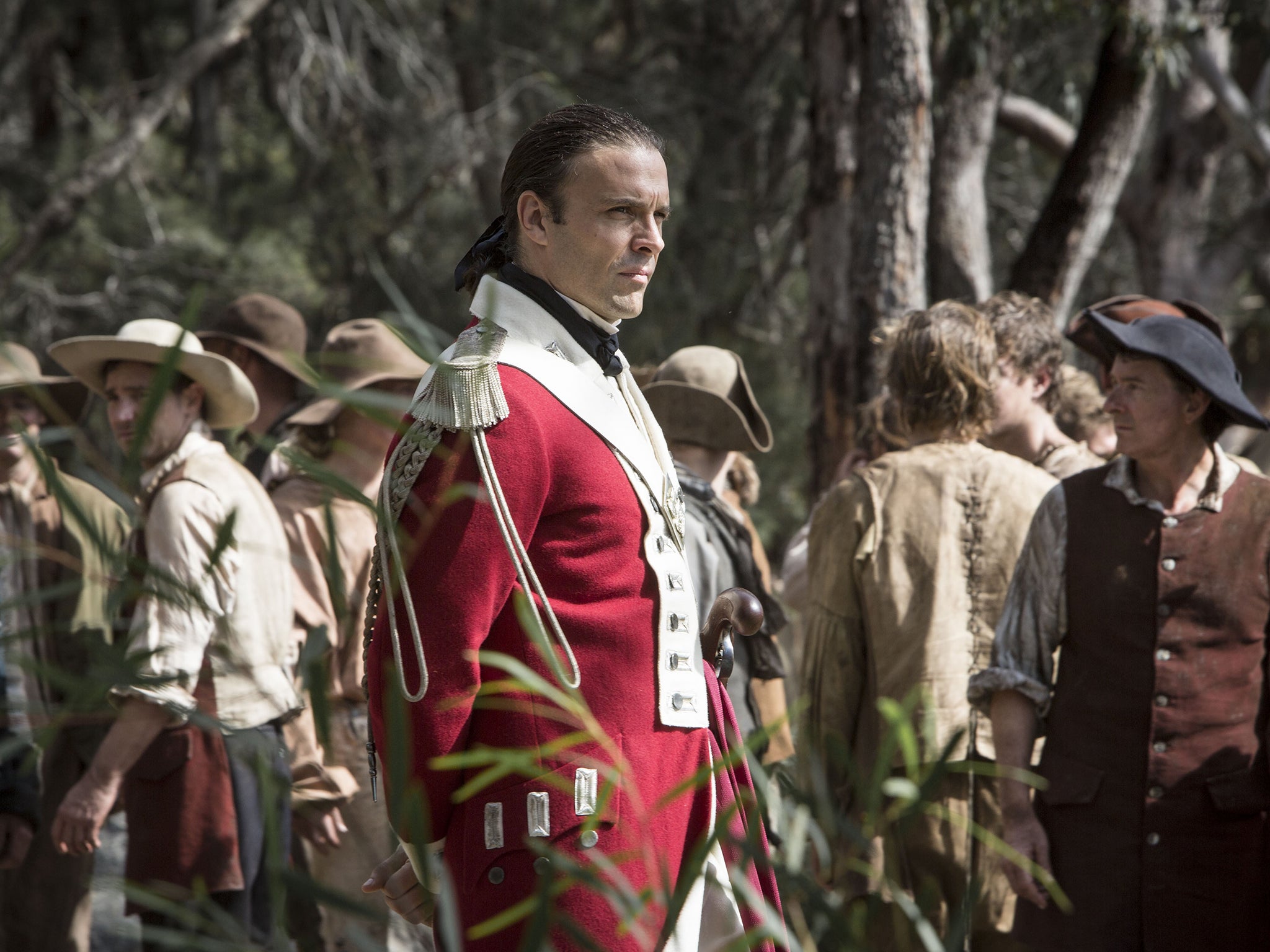 Red alert: Joseph Millson stars in ‘Banished’