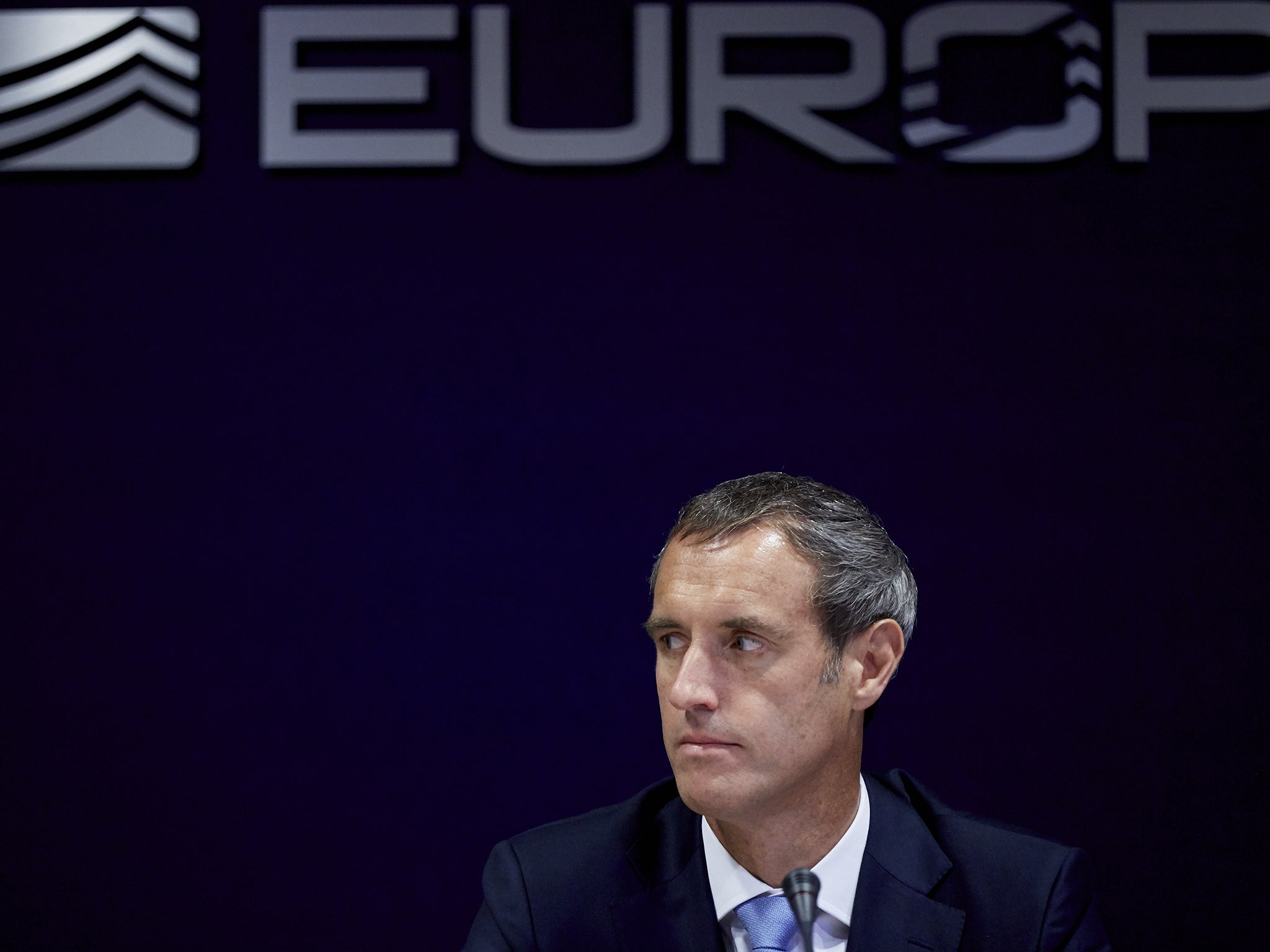 The head of Europol Rob Wainwright