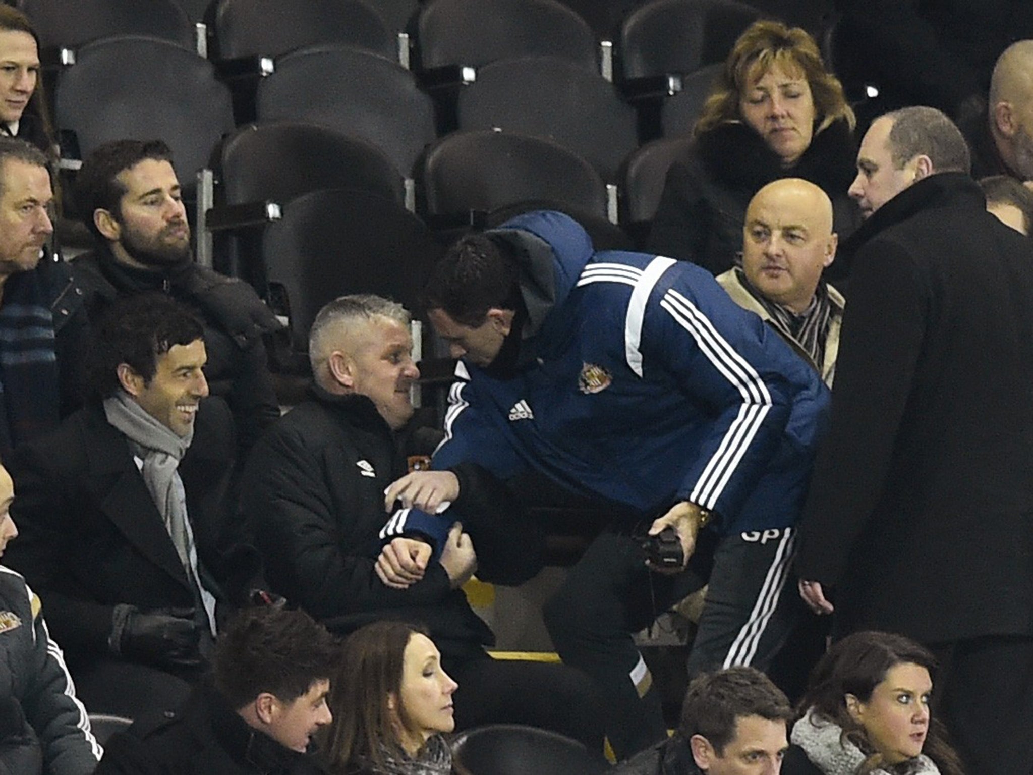 Sunderland manager Gus Poyet has been charged with
improper conduct