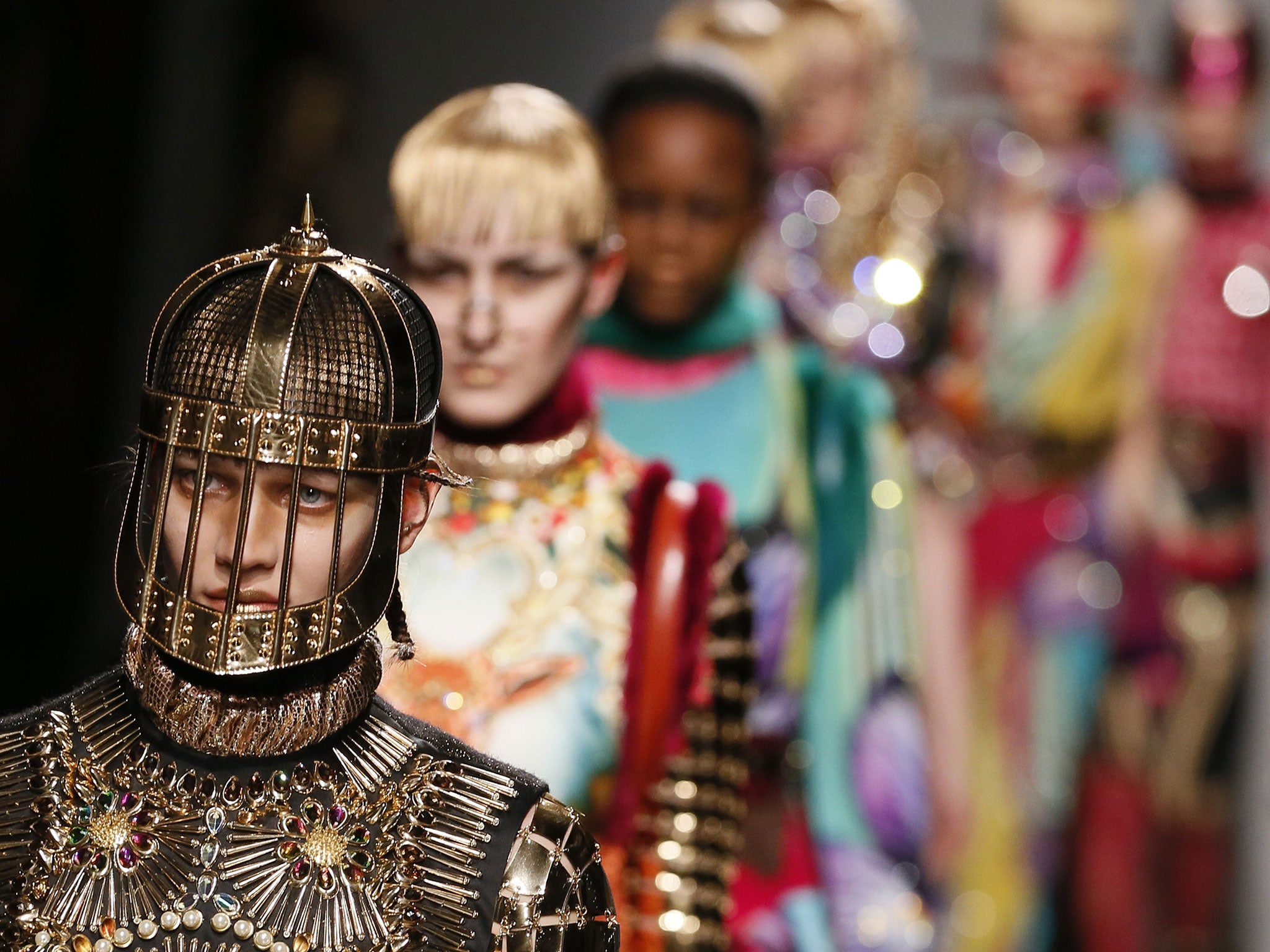 Manish Arora autumn/winter 2015 show during Paris Fashion Week