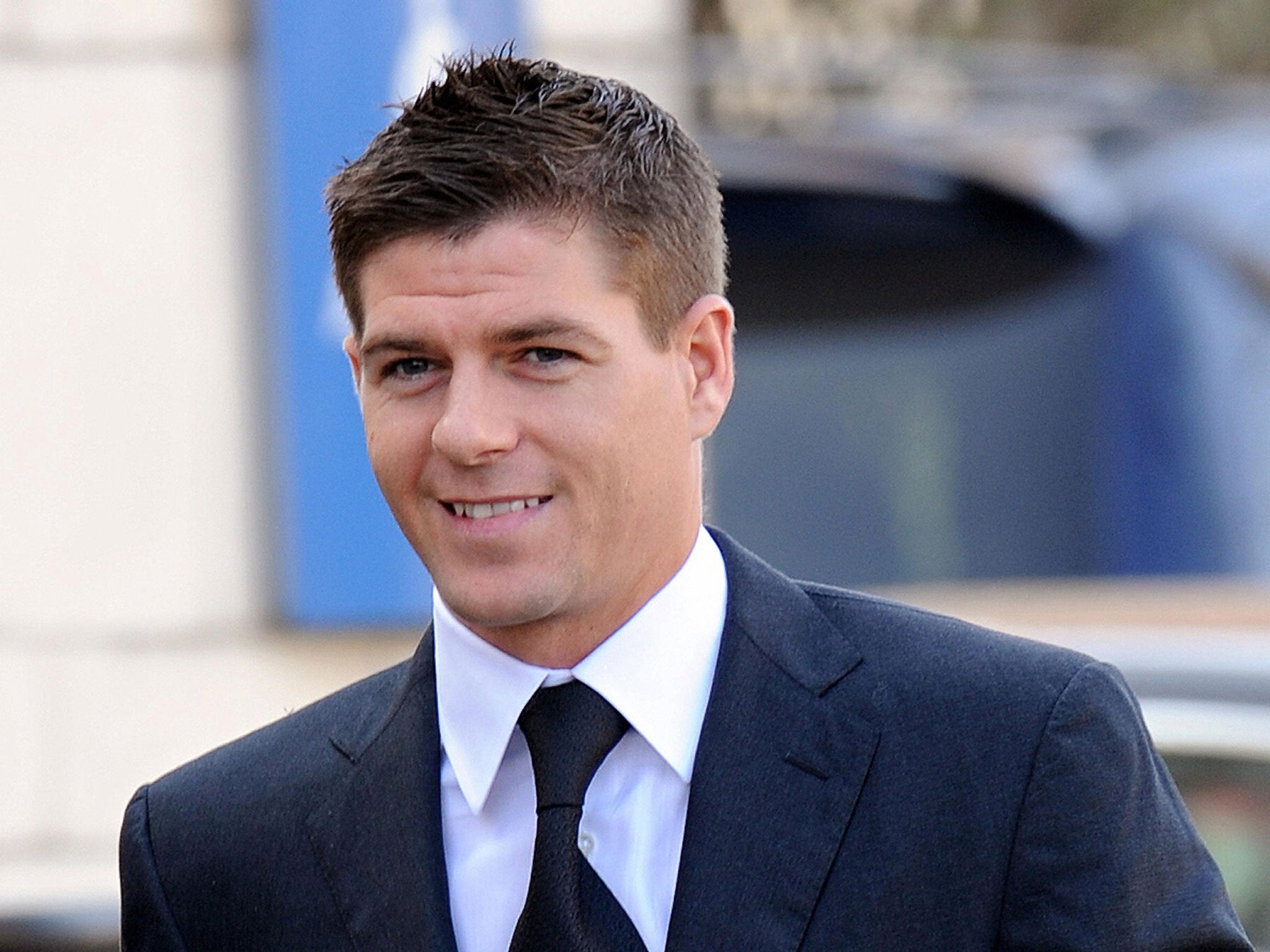 Gerrard (pictured in 2009) was England captain when the street fight occurred