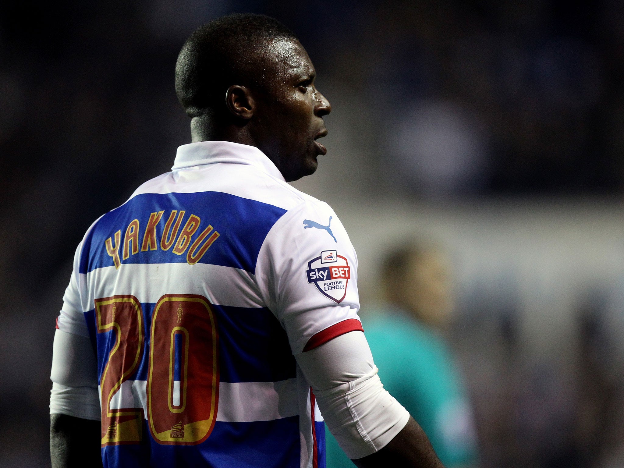 Yakubu in action for Reading last month